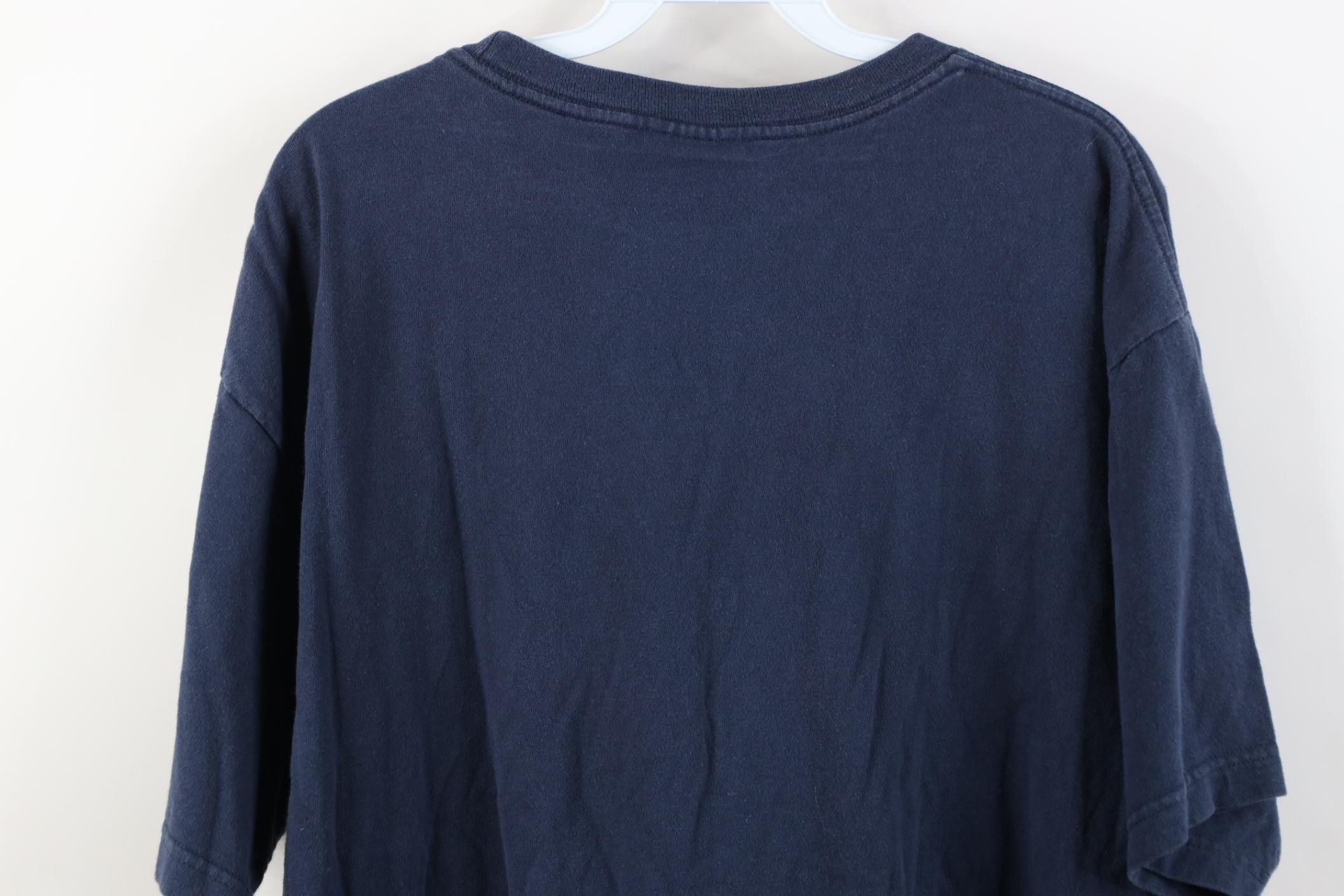Tommy Hilfiger Vintage 90s Y2K Tommy Hilfiger Spell Out Center Logo T-Shirt Size US L / EU 52-54 / 3 - 14 Thumbnail