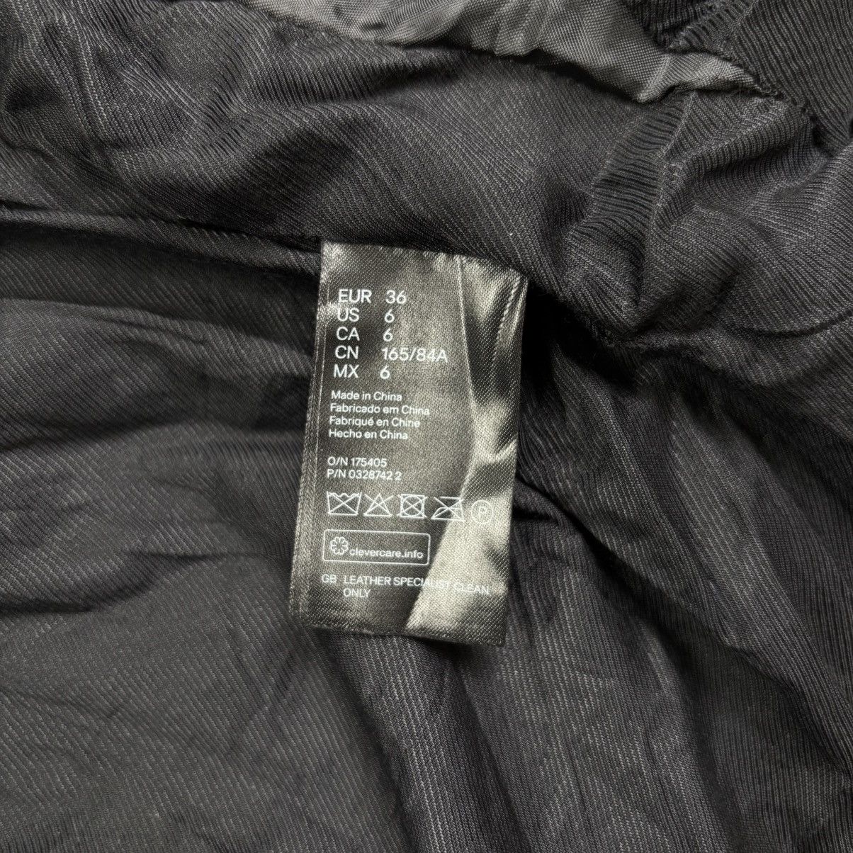 Balmain Archive Balmain by Decarnin x H&M - Leather Jacket Size XS / US 0-2 / IT 36-38 - 14 Thumbnail