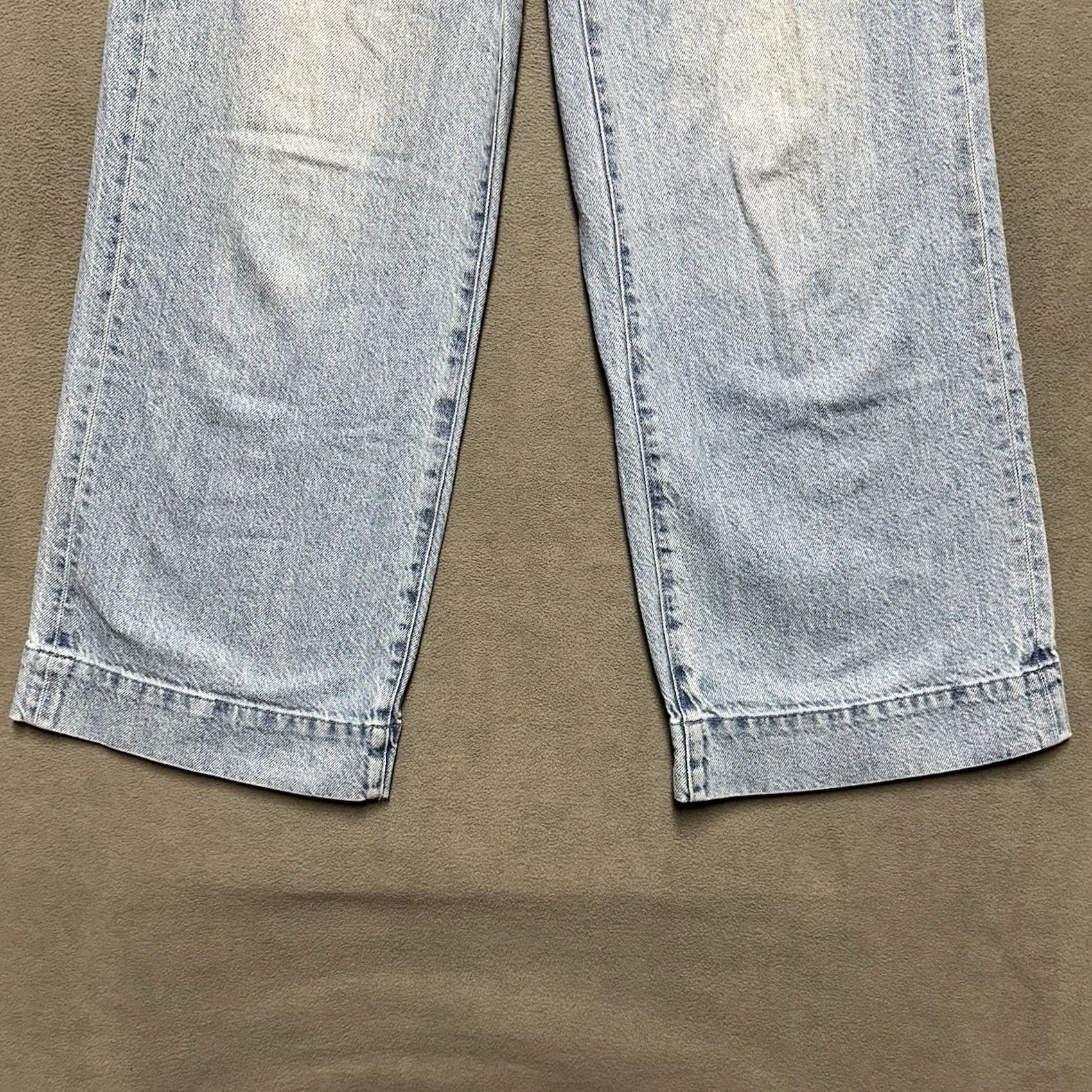 Madewell Madewell Jeans Womens 26 Super Wide Leg High Rise Baggy Festival Boho Loose GUC Jeans Size 26" / US 2 / IT 38 - 5 Thumbnail