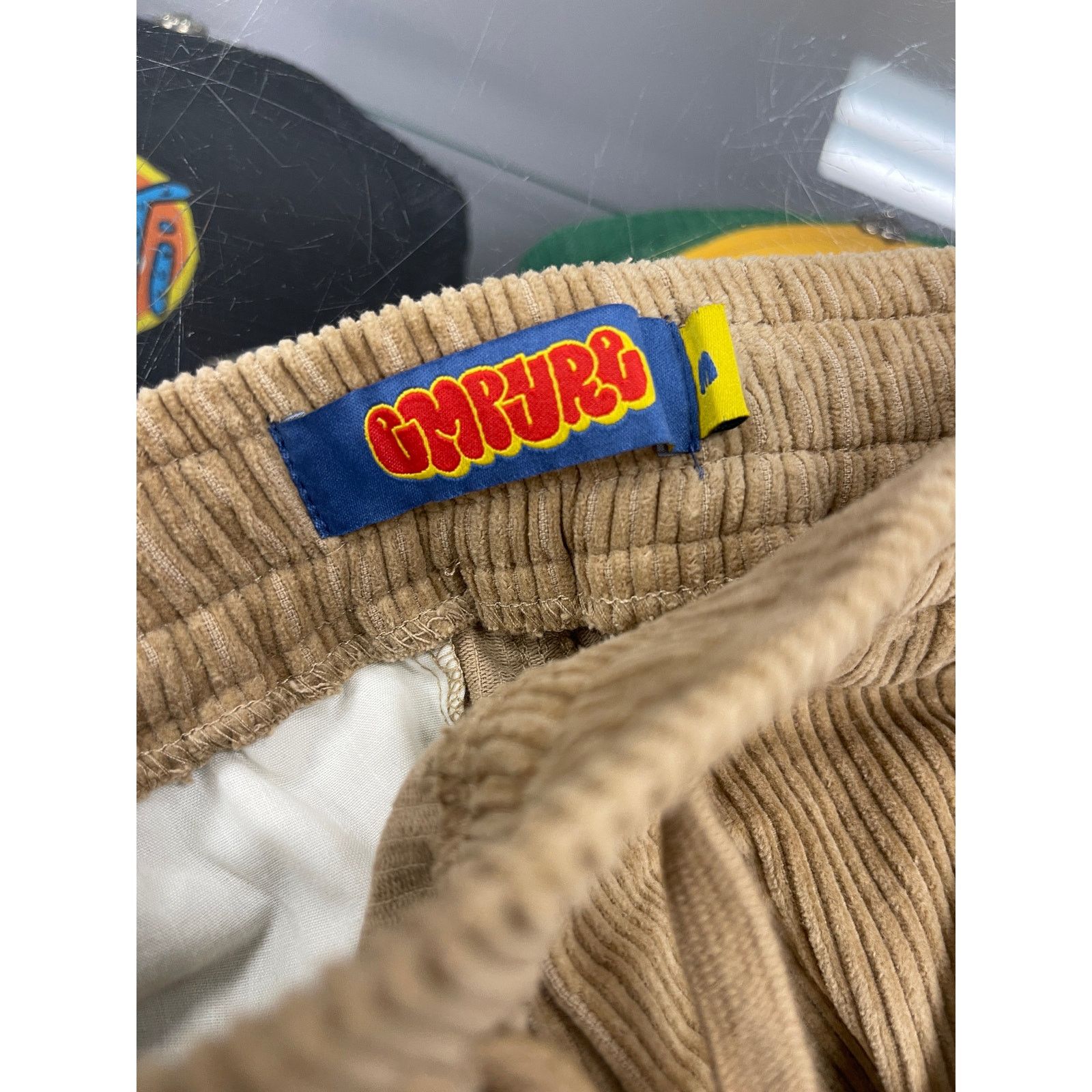 Empyre Empyre Elastic Waist Relax corduroy skate shorts Tan Medium Size US 32 / EU 48 - 5 Thumbnail