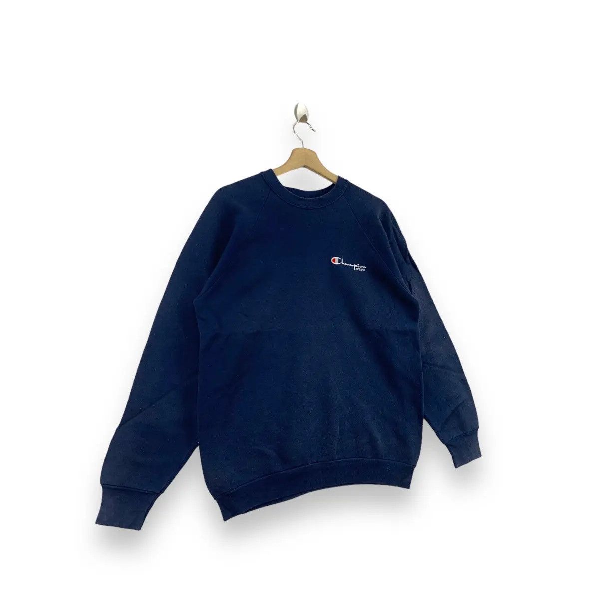 Champion Vintage 90’ CHAMPION CLUB Script Logo Crewneck Sweatshirt Size L / US 10 / IT 46 - 5 Thumbnail