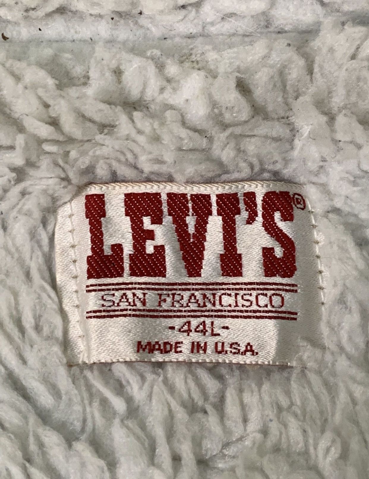 Levi's Vintage Clothing Rare Design Vintage Levi’s Sherpa Jackets Size US L / EU 52-54 / 3 - 4 Thumbnail