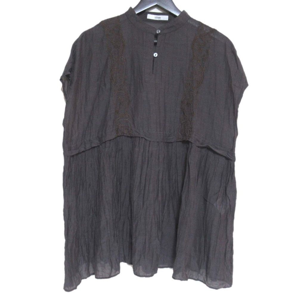 Other Other JOURNAL STANDARD relume Embroidery French Sleeve Pullover Blouse Others Tops 22-051-462-7040-1-0 DUTY FREE for USA Size ONE SIZE - 1 Thumbnail