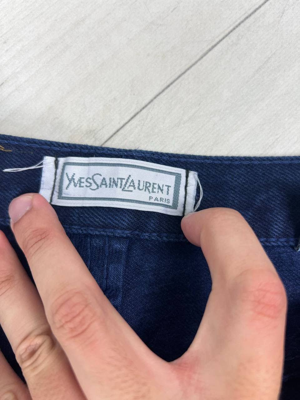 Yves Saint Laurent Vintage Yves Saint Laurent Jeans Denim 90s Baggy YSL Size US 36 / EU 52 - 5 Thumbnail