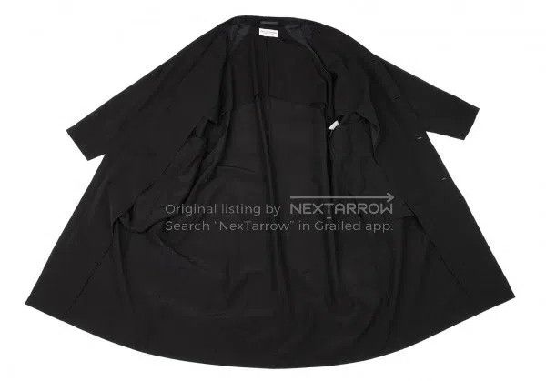 Comme des Garcons Comme Des Garcons Black velvet collar wool coat Size M / US 6-8 / IT 42-44 - 6 Thumbnail