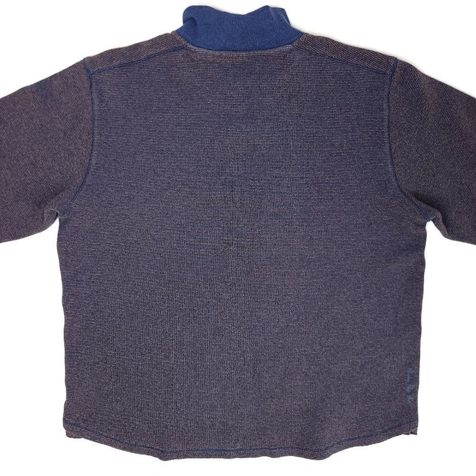 Robert Graham Robert Graham 1/4 Zip Long Sleeve Sweater Mens Large Cotton Size US L / EU 52-54 / 3 - 8 Thumbnail