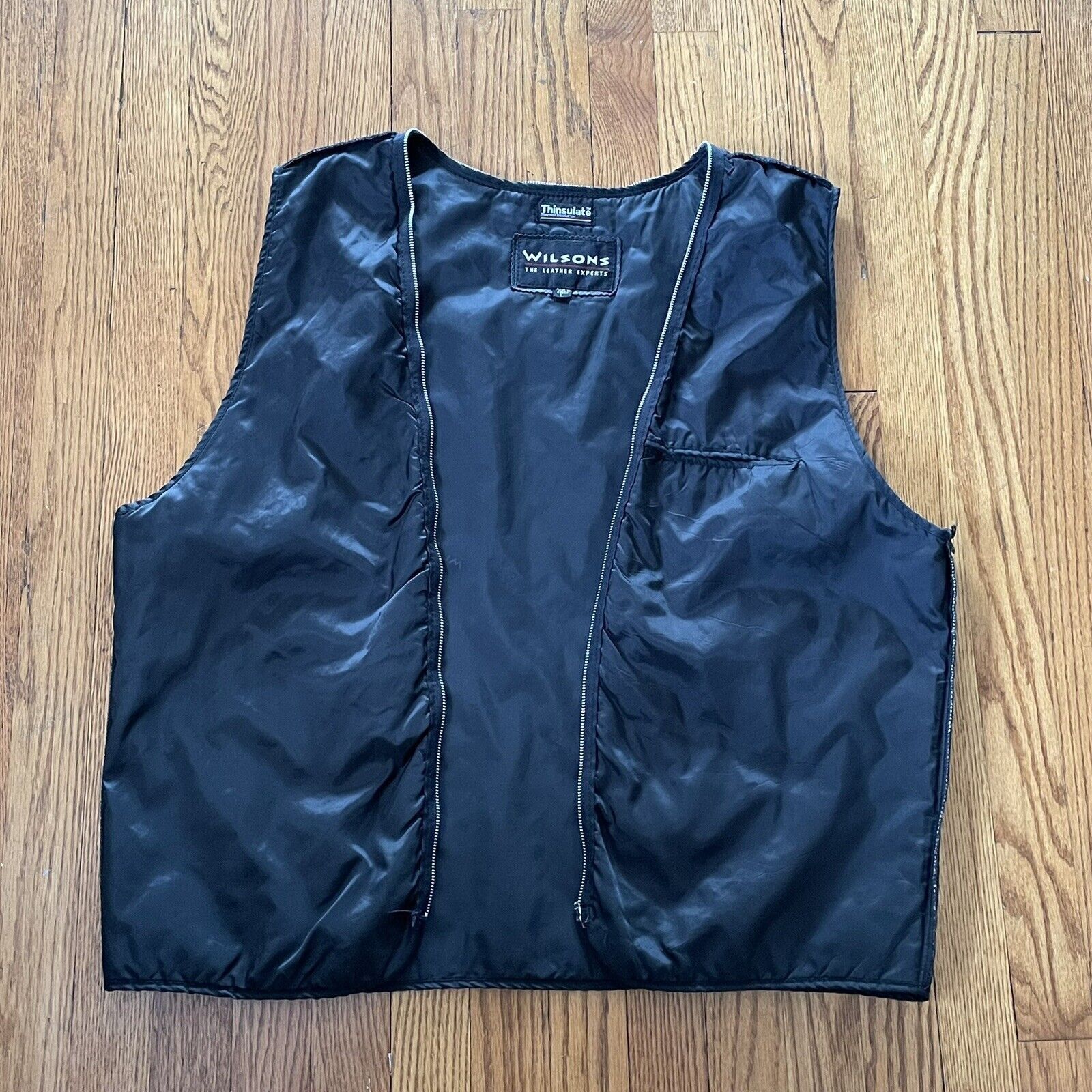 Wilsons Leather VTG Leather Jacket Puff Sleeves Thinsulate Black Women's L Size L / US 10 / IT 46 - 5 Thumbnail