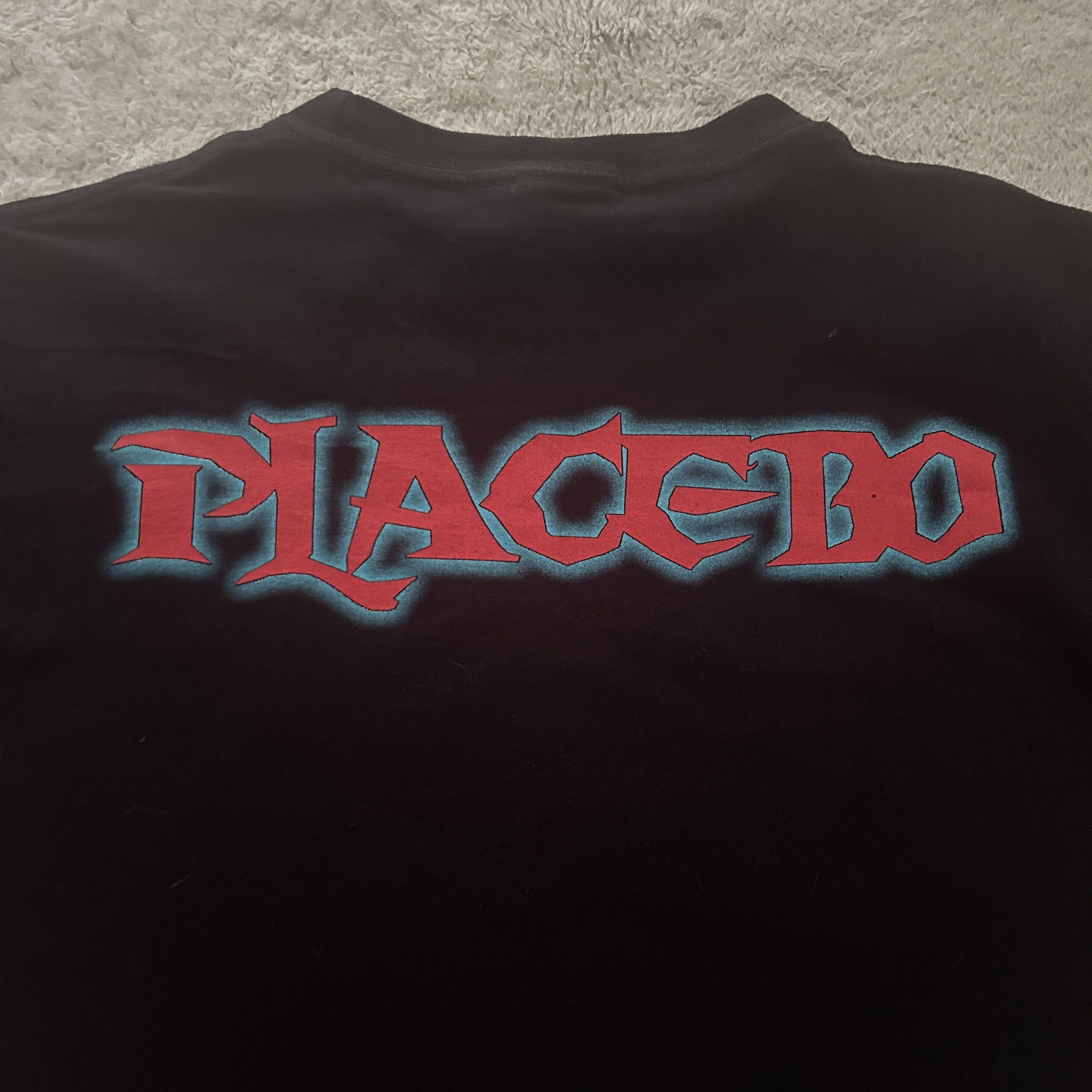 Band Tees Vintage Placebo 90's Band T-shirt Size US XL / EU 56 / 4 - 4 Thumbnail