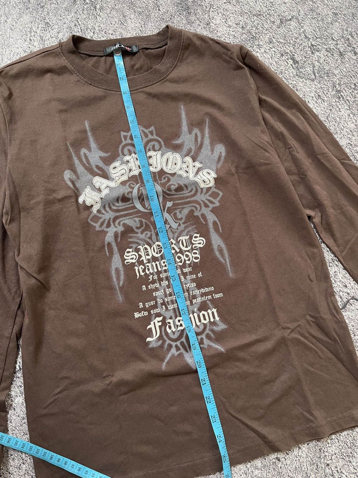 Japanese Brand Y2K Back B ifsixwasnine longsleeve Size US L / EU 52-54 / 3 - 8 Thumbnail