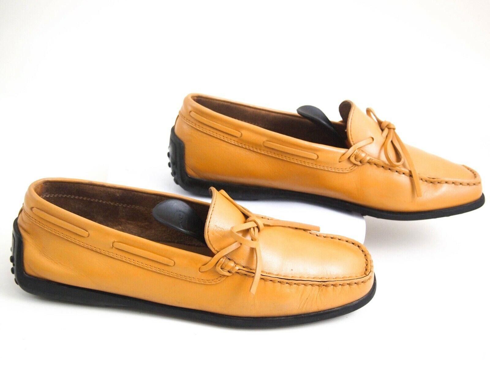 Tod's Tod's Loafers Bow Beige Leather Womens EU 38 US 8 Size US 8 / IT 38 - 3 Thumbnail