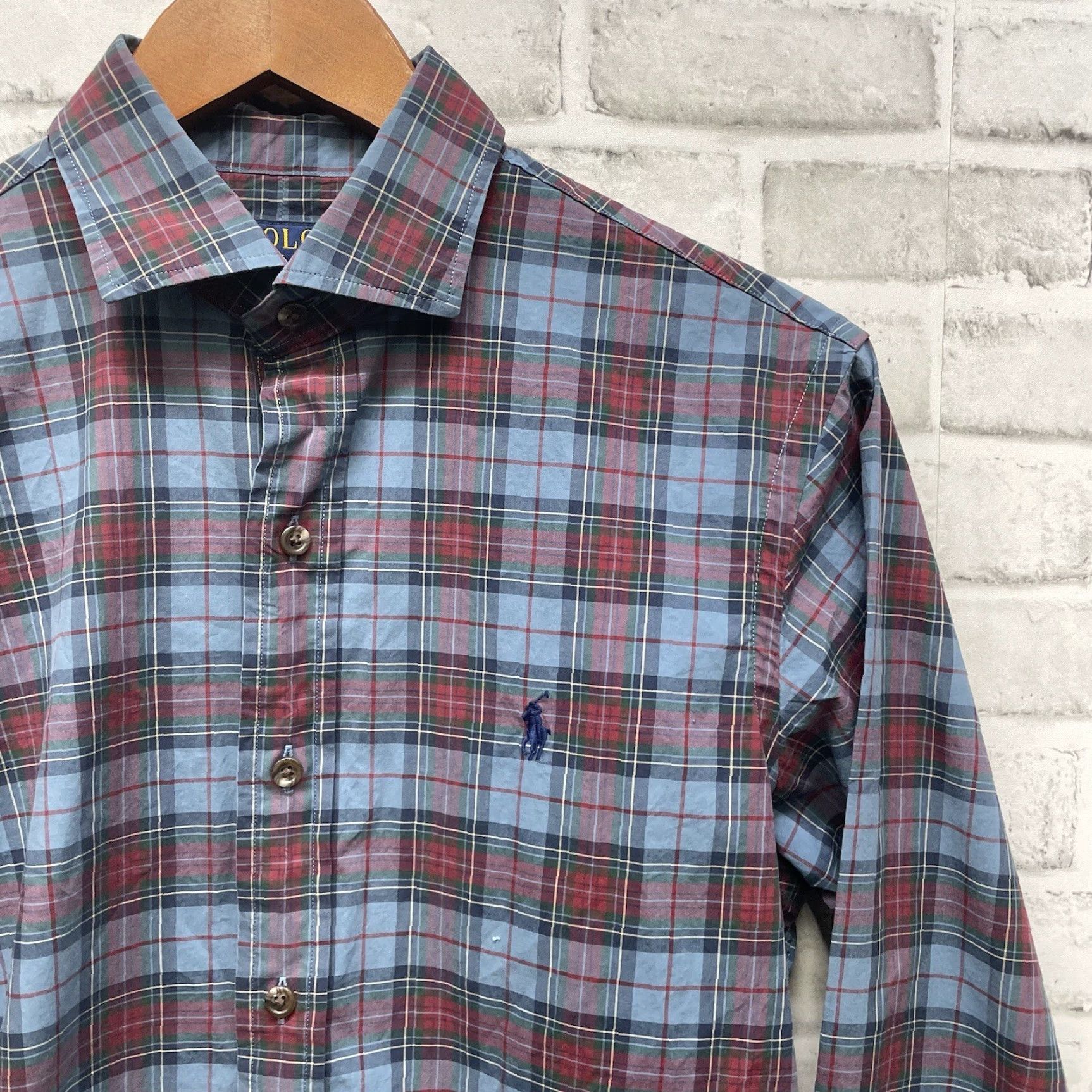 Polo Ralph Lauren Polo Ralph Lauren Shirt Plaid Long Sleeve Button-Down Mens Size S Multicolor Classic Fit Size US S / EU 44-46 / 1 - 2 Thumbnail
