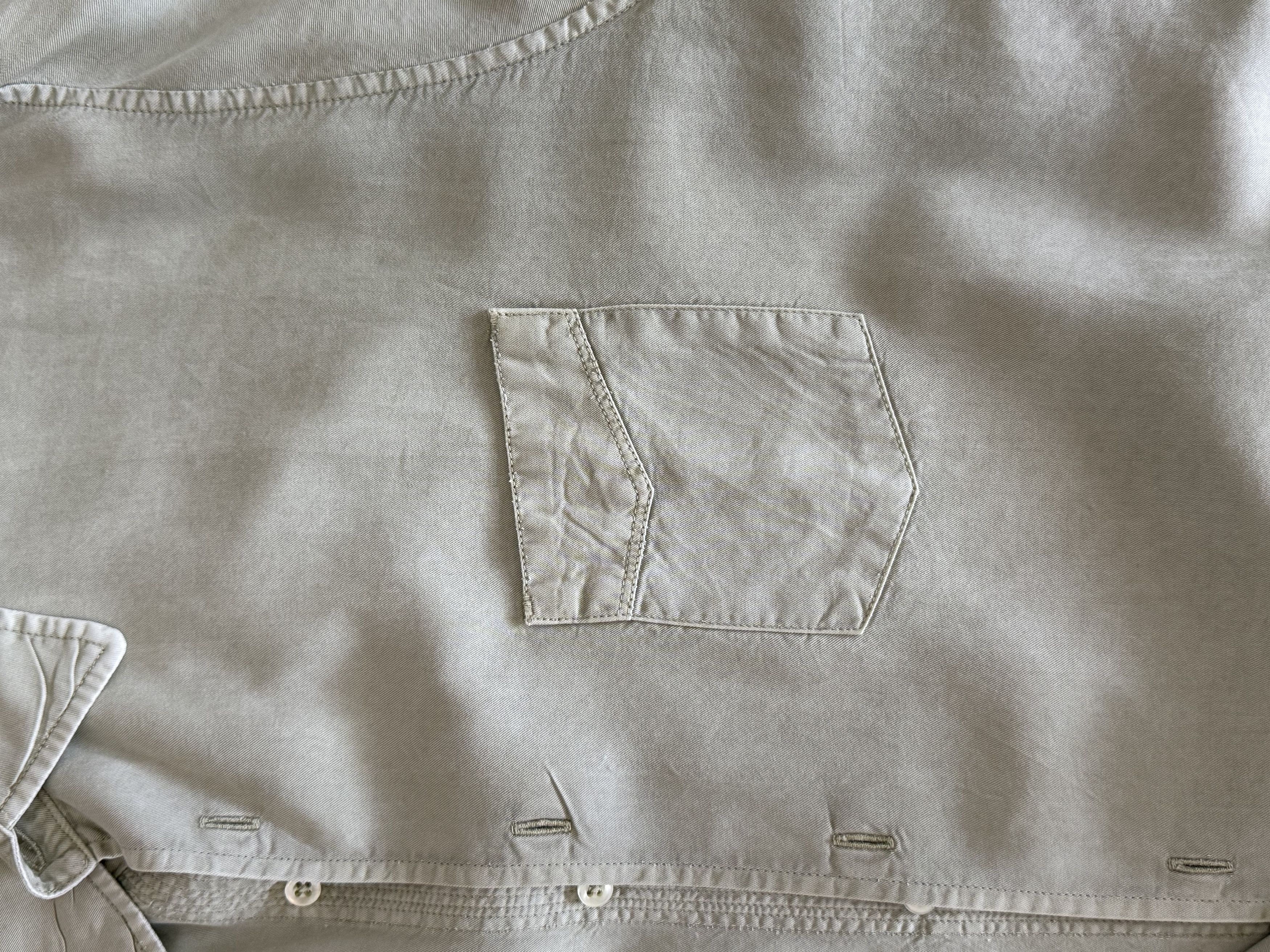 Officine Generale Officine Générale "Benoit" Lyocell Shirt Size US M / EU 48-50 / 2 - 3 Thumbnail