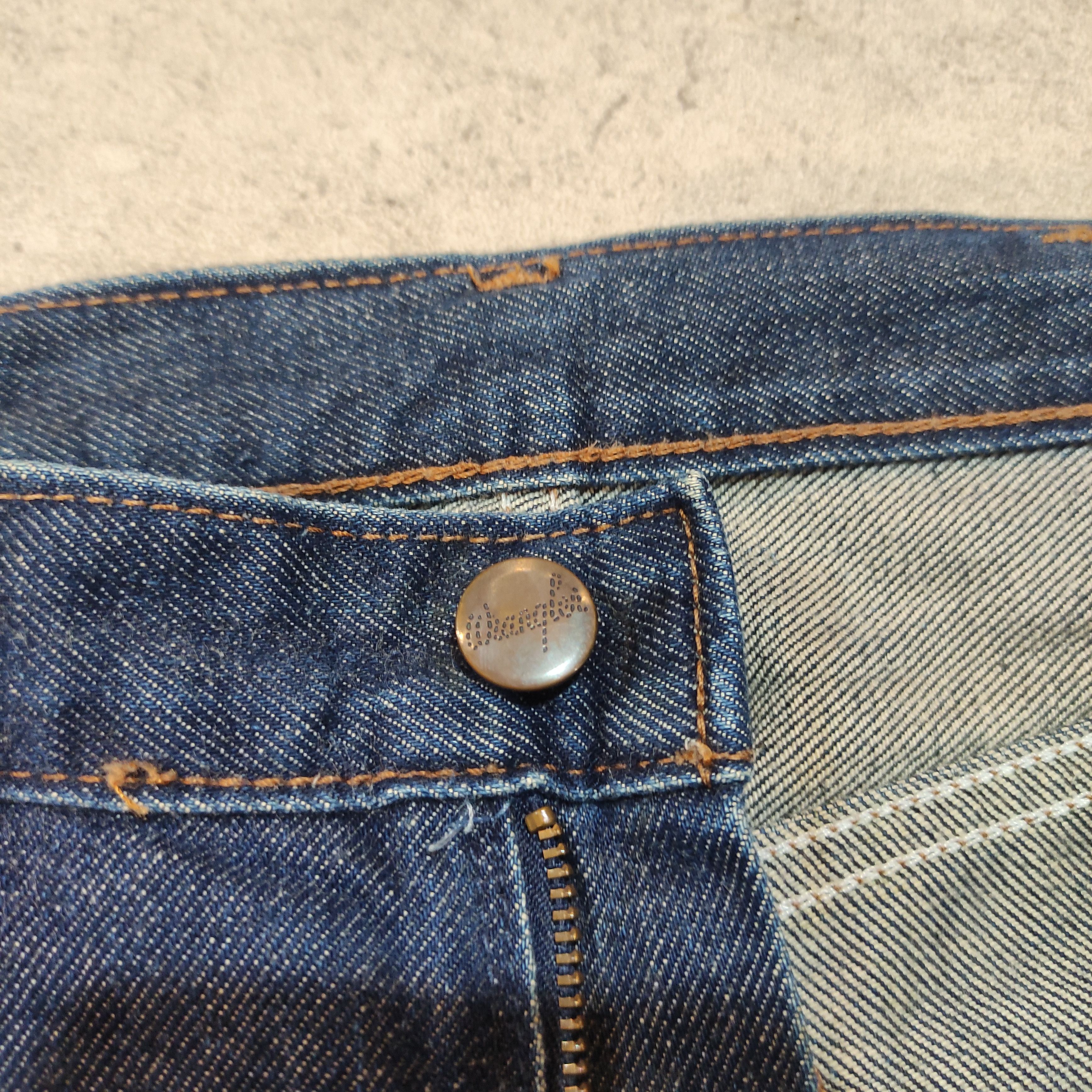 If Six Was Nine Wrangler Western Wear Flare Jeans 2000s If6w9 Size US 28 / EU 44 - 11 Thumbnail