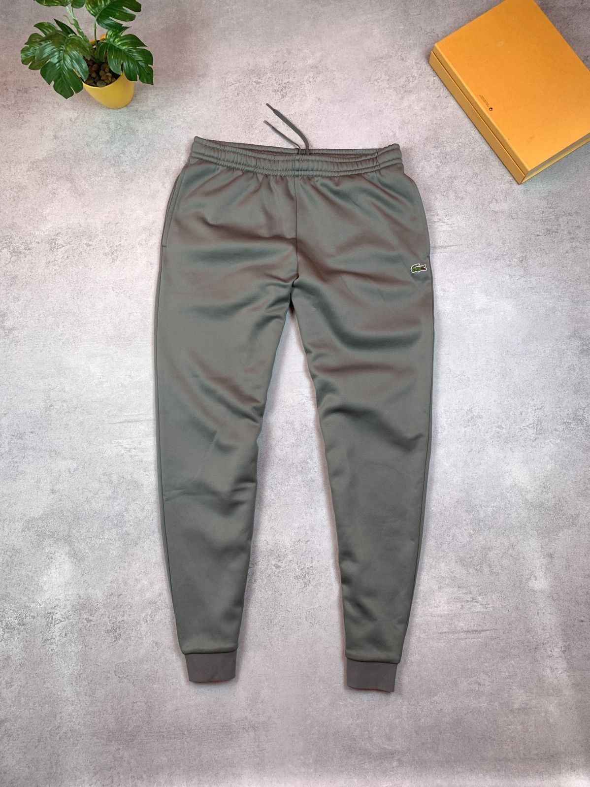 Lacoste Lacoste Fleece Pants Mens Grey Size M Size US 31 - 1 Thumbnail