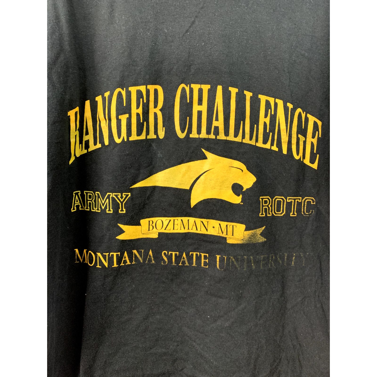 Jerzees Vintage ROTC Shirt Army Graphic Rangers Challenge Tee 90s L Size US L / EU 52-54 / 3 - 6 Thumbnail