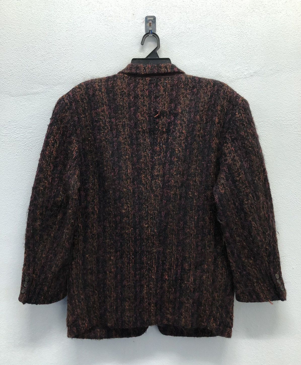 Yoshiyuki Konishi Ficce Uomo by Yoshiyuki Konishi Textured Wool Blazer JDJ402 Size M / US 6-8 / IT 42-44 - 2 Thumbnail