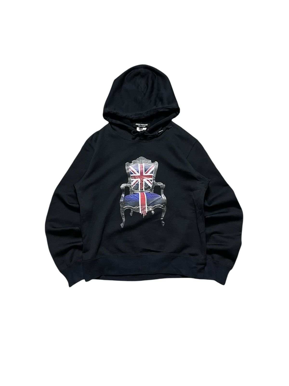 Junya Watanabe SS 2017 JUNYA WATANABE UNION JACK CHAIR PRINTED HOODIE RARE Size M / US 6-8 / IT 42-44 - 1 Thumbnail