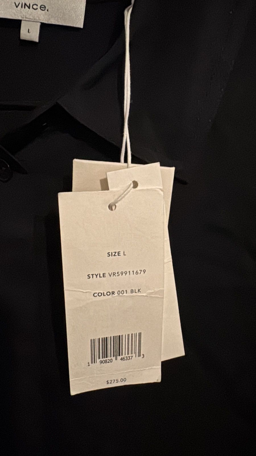 Vince Vince silk button up Size L / US 10 / IT 46 - 3 Thumbnail