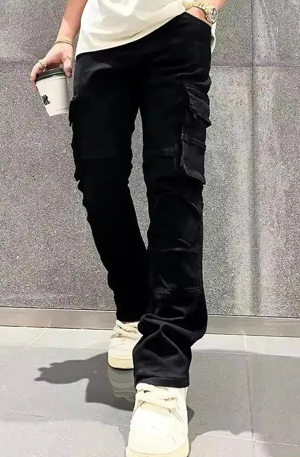 Japanese Brand Slim Fitting Straight Cargo Pant Size US 32 / EU 48 - 1 Thumbnail