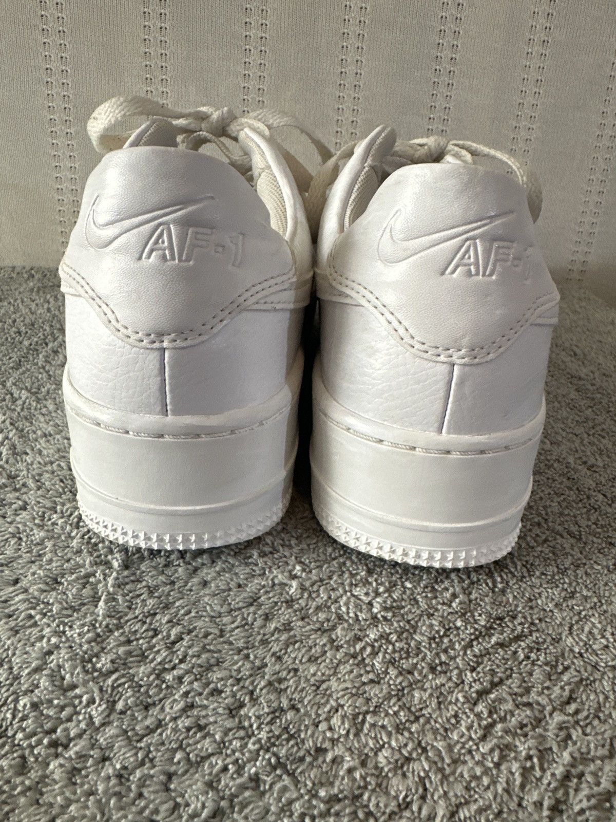Nike Nike Air Force 1 Sage Low Triple White (Women's) Size US 8 / IT 38 - 6 Thumbnail