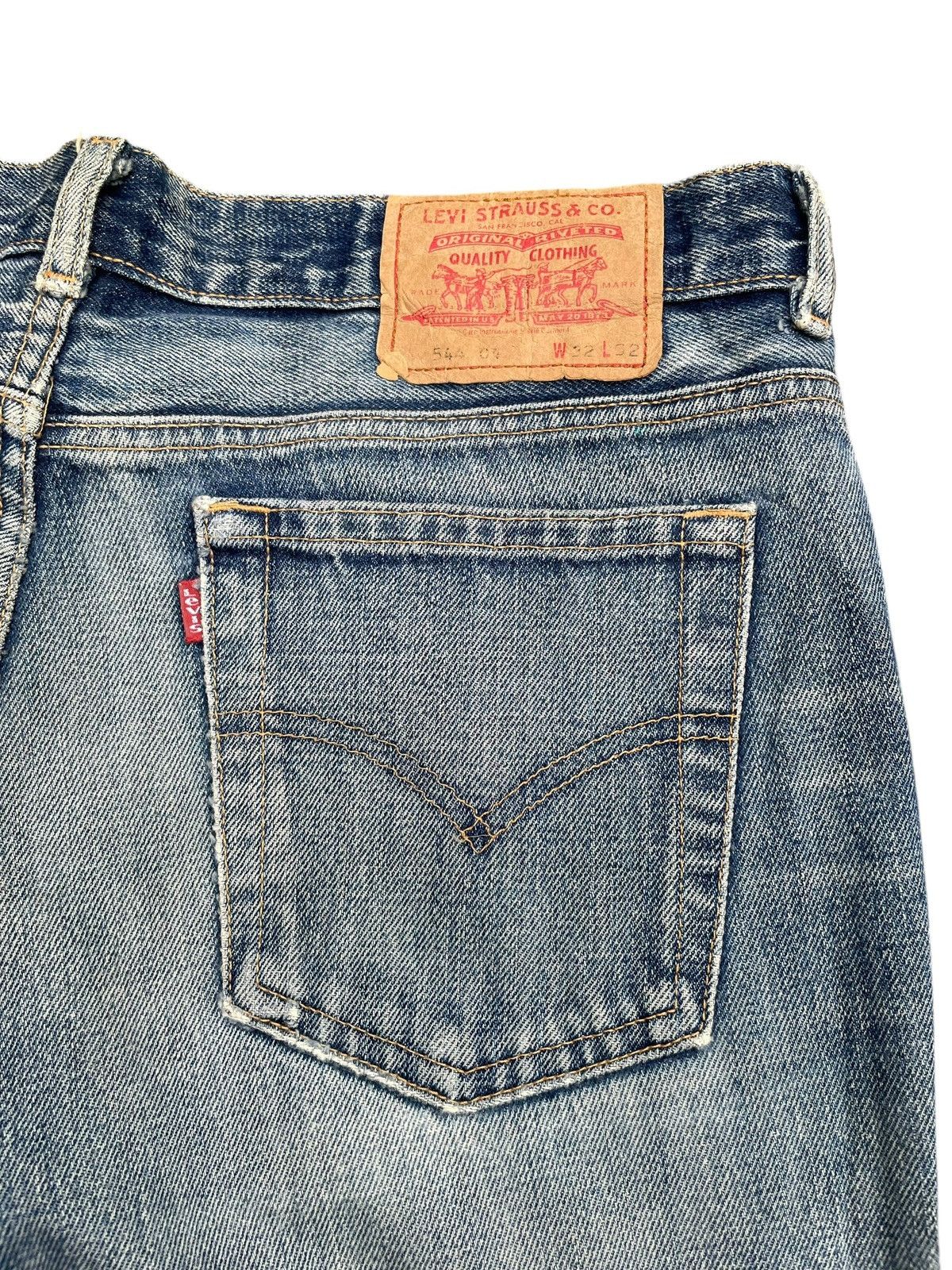 Levi's Vintage Levi’s 544 Bell Bottom Size US 34 / EU 50 - 9 Thumbnail