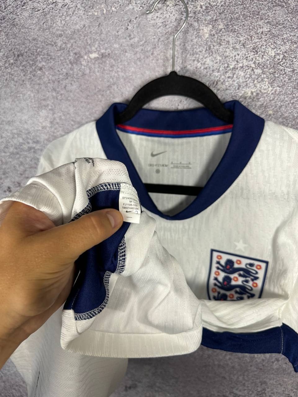 Nike BELLINGHAM England 2024 Nike Dri-Fit ADV Soccer Jersey Size US M / EU 48-50 / 2 - 11 Thumbnail