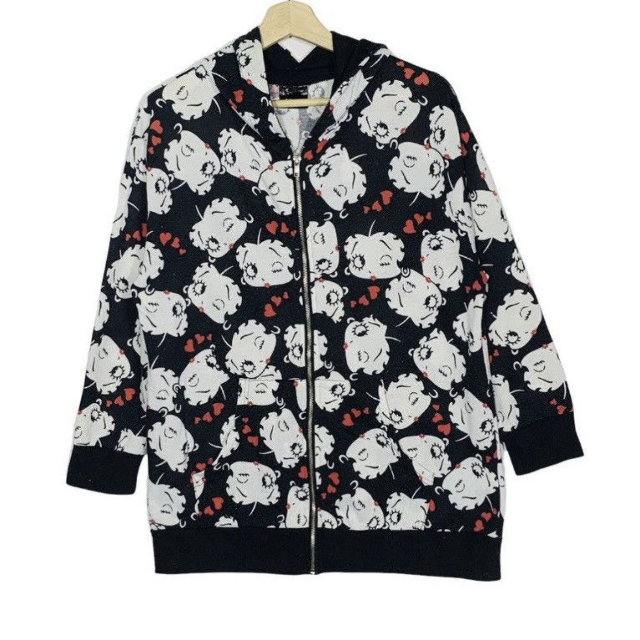 Cartoon Network betty boop hoodies big logo full zipper Size US L / EU 52-54 / 3 - 1 Thumbnail