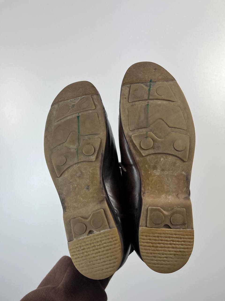 Doucal's Doucal's Leather Oxford Shoes Brown Handmade Size 40 Size US 7 / EU 40 - 9 Thumbnail