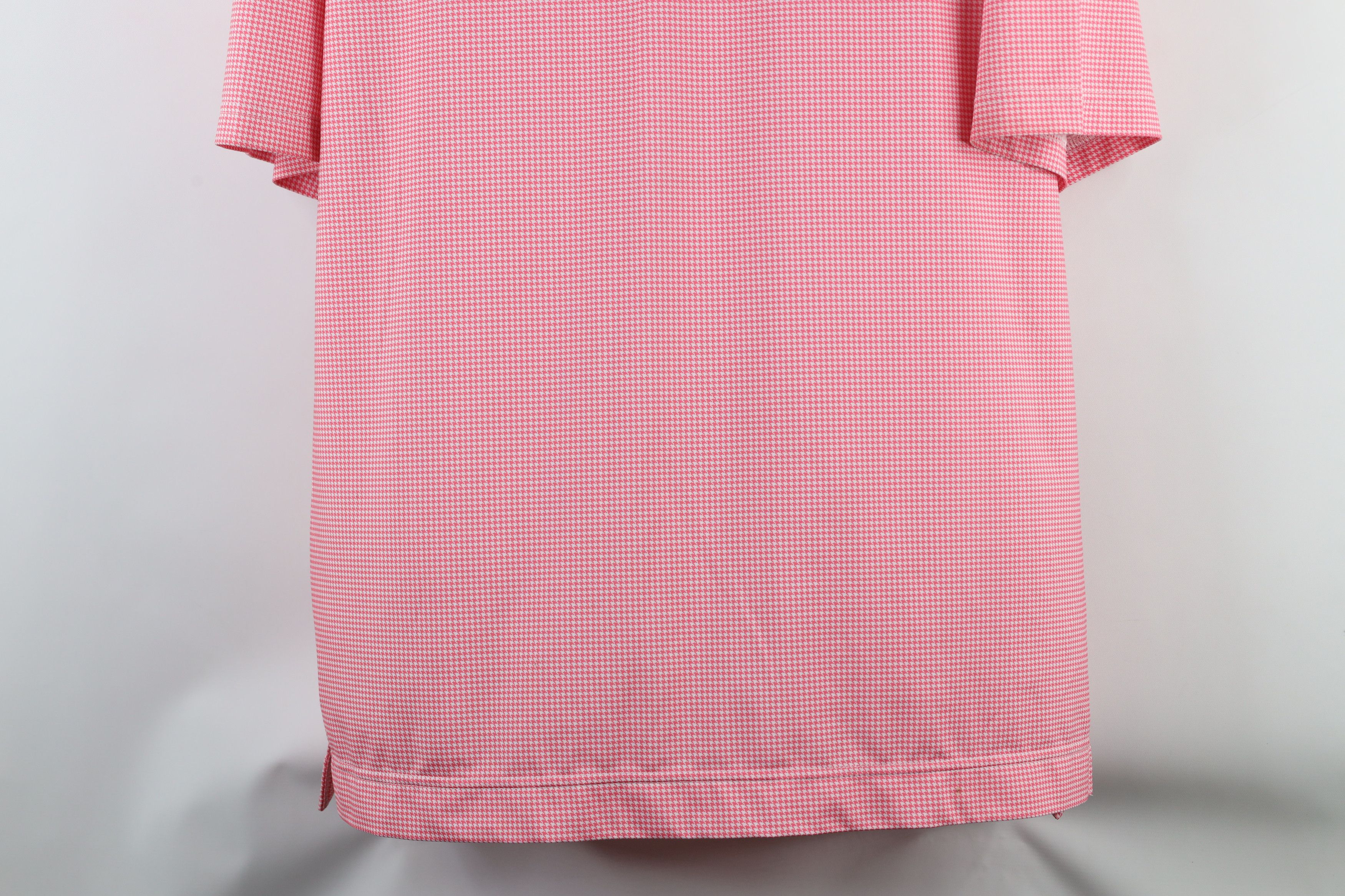 Footjoy × Vintage FootJoy Logo Stretch Houndstooth Collared Golf Polo Shirt Size US L / EU 52-54 / 3 - 3 Thumbnail