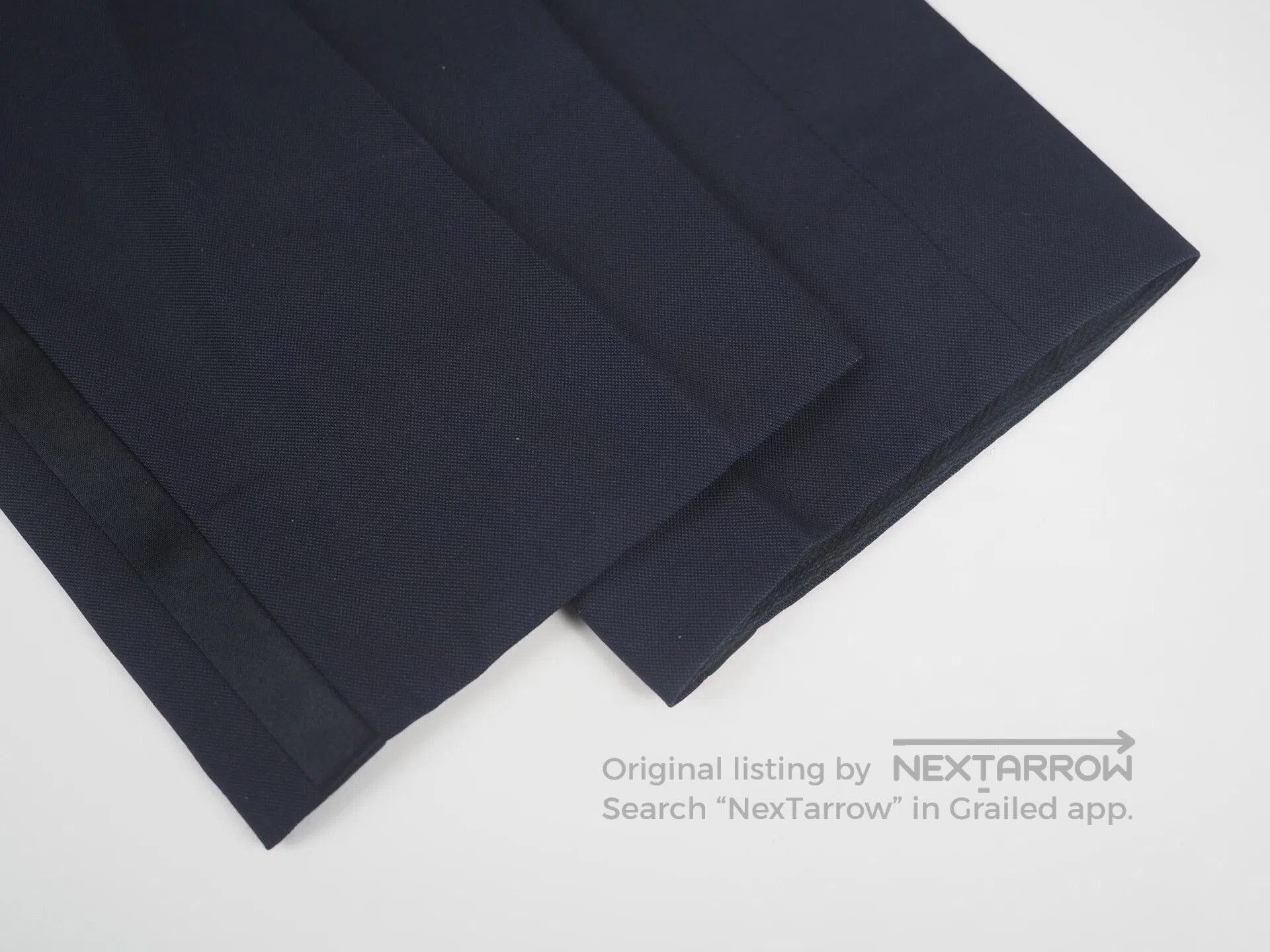 Dior Dior Navy Side Stripe Trousers 46C. Size US 36 / EU 52 - 4 Thumbnail