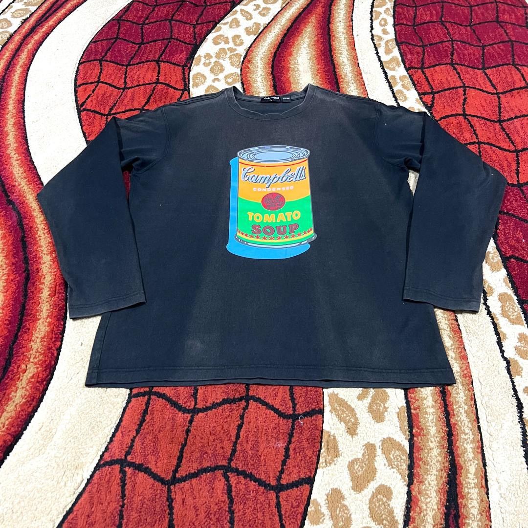 Andy Warhol Thrashed Faded 2004 Andy Warhol Long Sleeve T Shirt Size US L / EU 52-54 / 3 - 2 Thumbnail