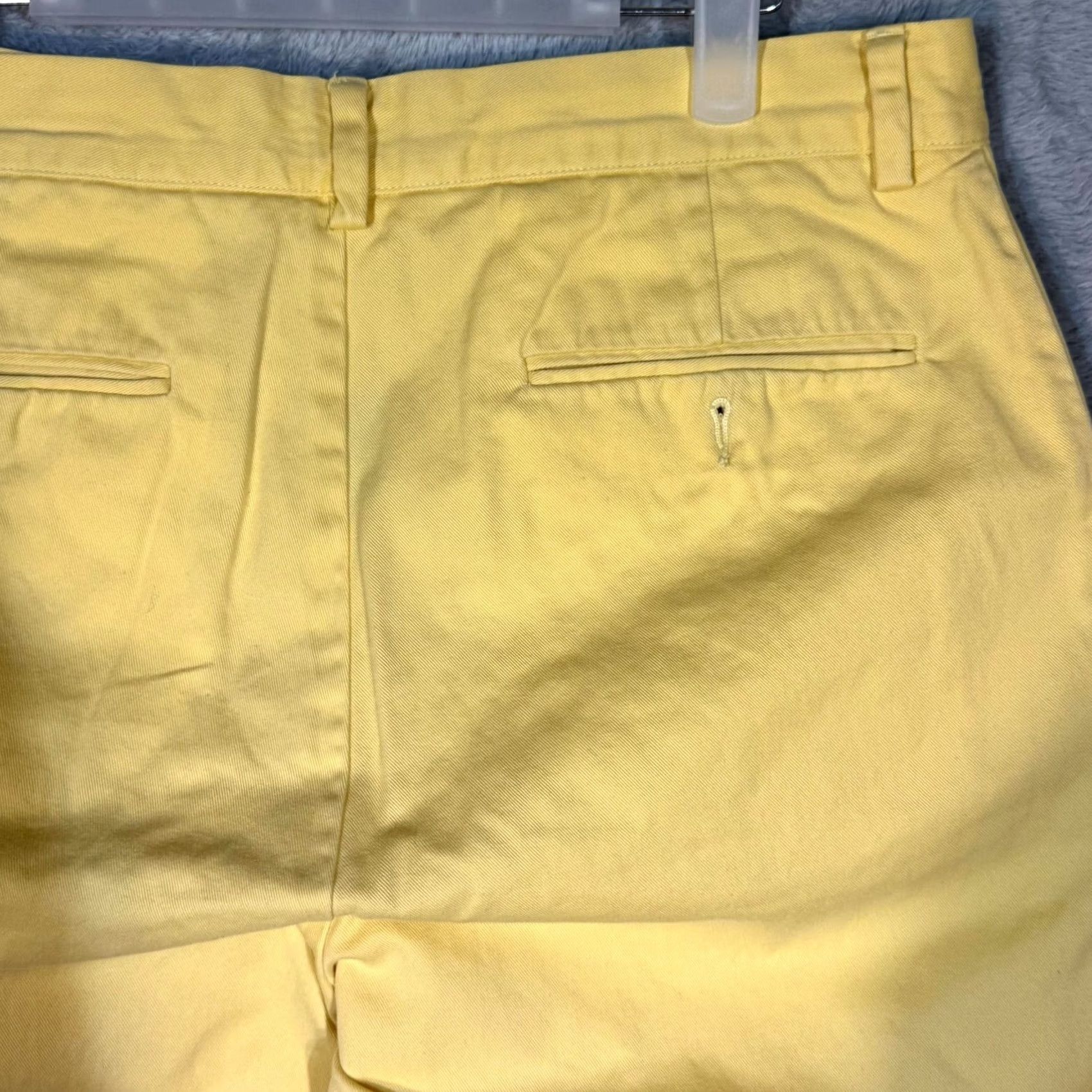 Polo Ralph Lauren Polo Ralph Lauren Chino Pants Men’s 33 x 34 Flat Front Mid-Rise Yellow Cotton Pants Size US XS / EU 42 / 0 - 7 Thumbnail