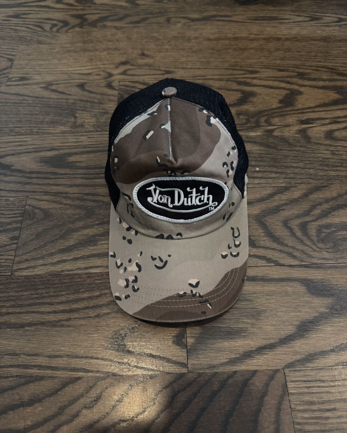 Von Dutch Vintage Von Dutch Camo Trucker Hat Size ONE SIZE - 1 Thumbnail