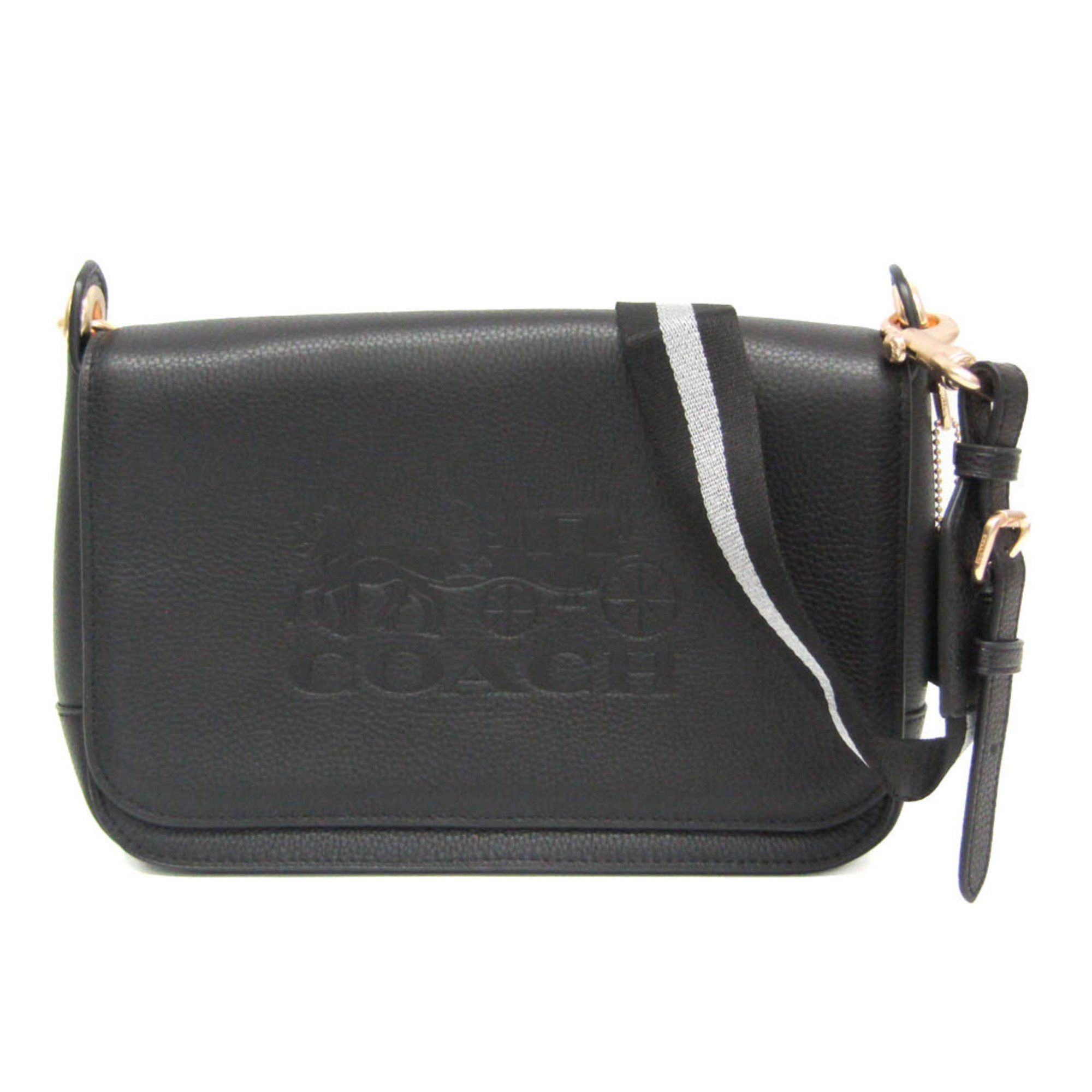 image of Coach Lth Jes Messenger F72703 Women,men Leather Shoulder Bag Black, Women's