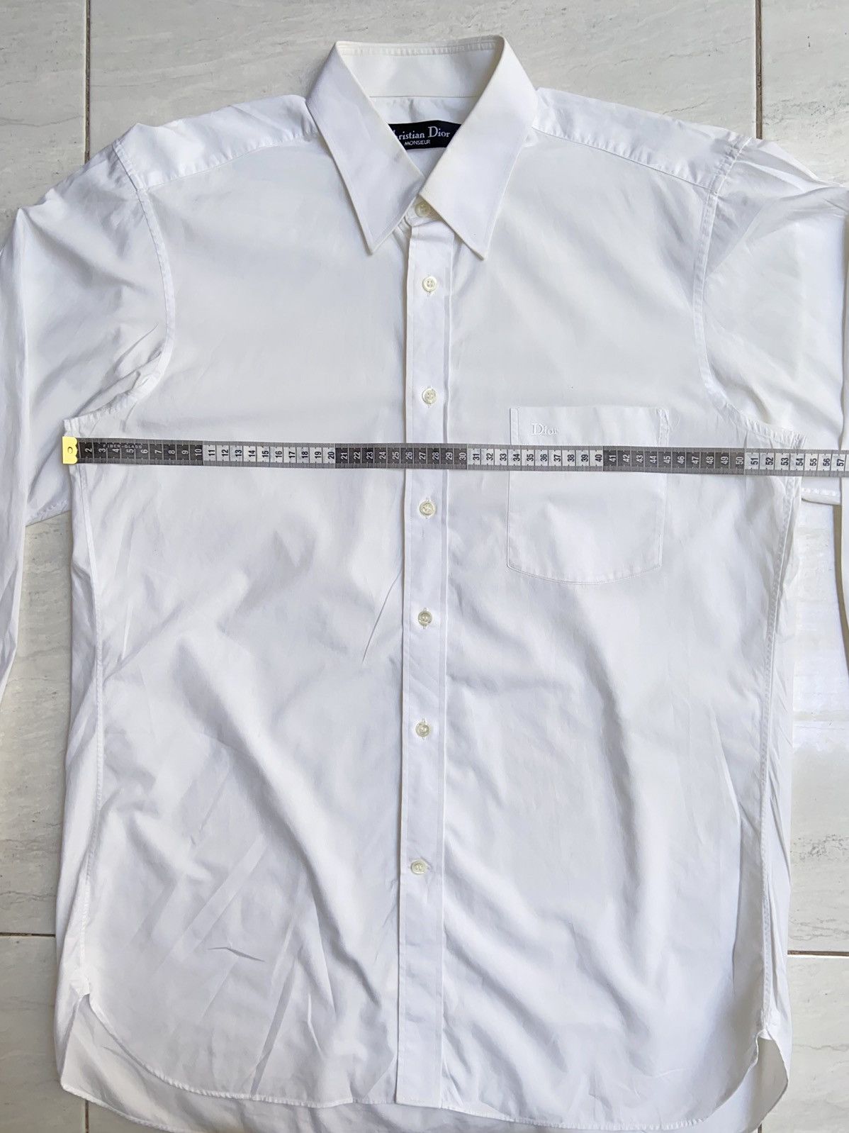 Christian Dior Monsieur CHRISTIAN DIOR MONSIEUR White Shirt Size US M / EU 48-50 / 2 - 9 Thumbnail