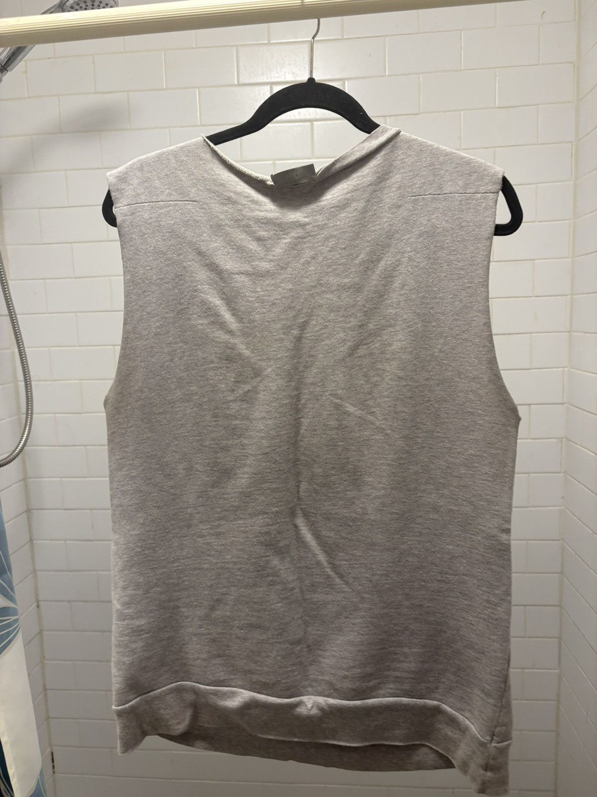 Hedi Slimane DIOR HOMME hedi Slimane 06 sleeveless sweatshirt cut off Size US L / EU 52-54 / 3 - 2 Thumbnail