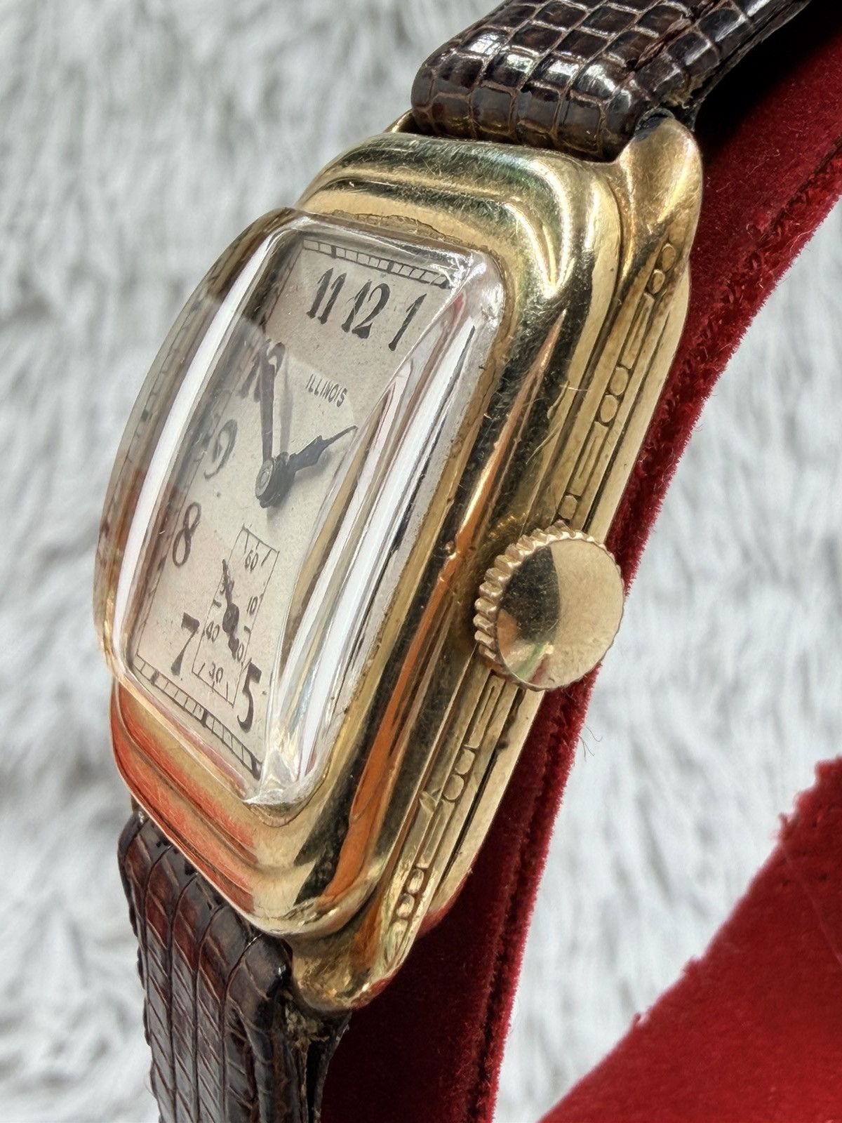 Vintage Vintage 70’s ILLINOIS 14K Gold Filled Manual Unisex Watch Size ONE SIZE - 9 Thumbnail