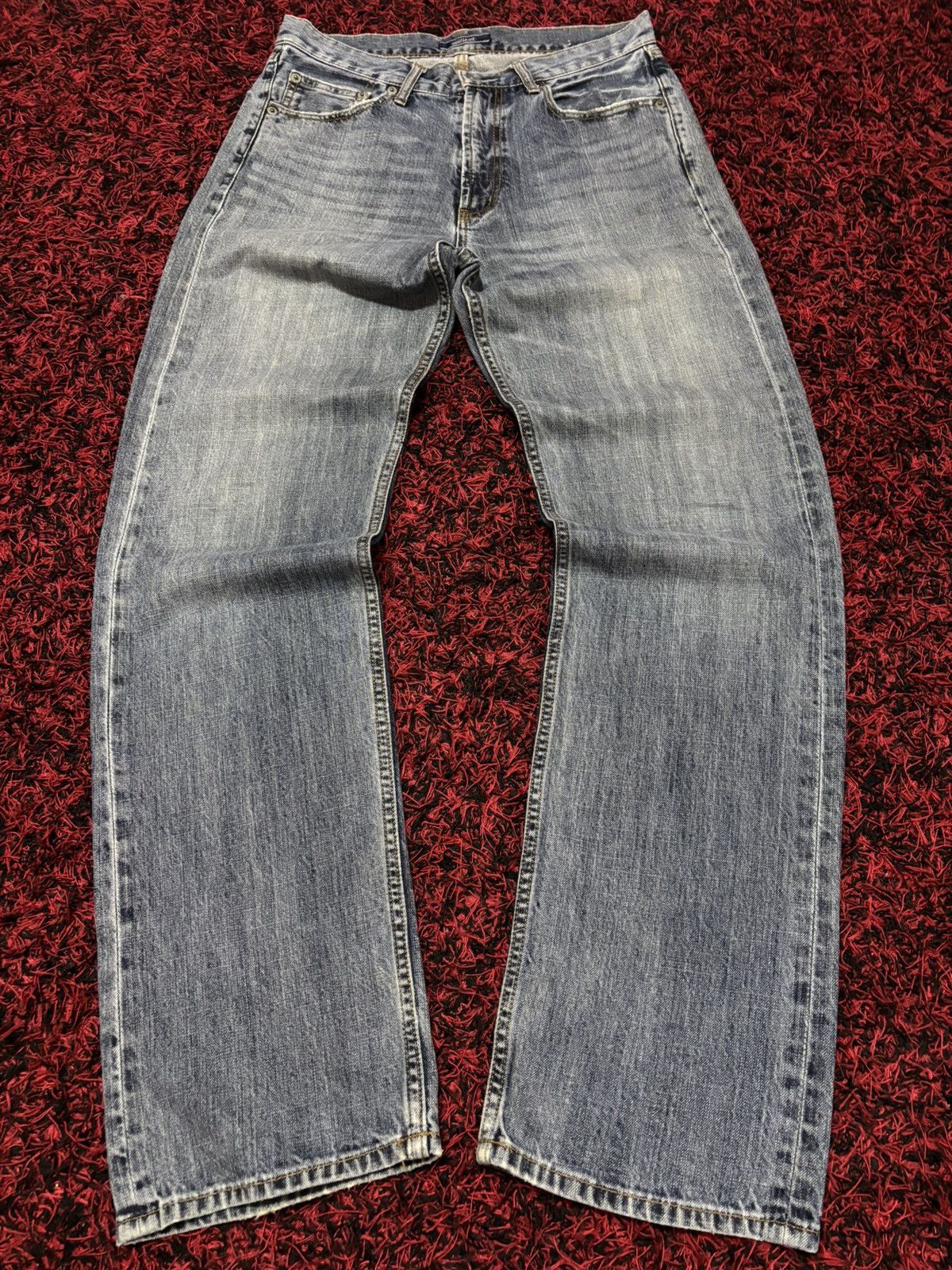 Japanese Brand Vtg Authentic Villand Japan Blue Washed Jeans Size US 30 / EU 46 - 1 Thumbnail