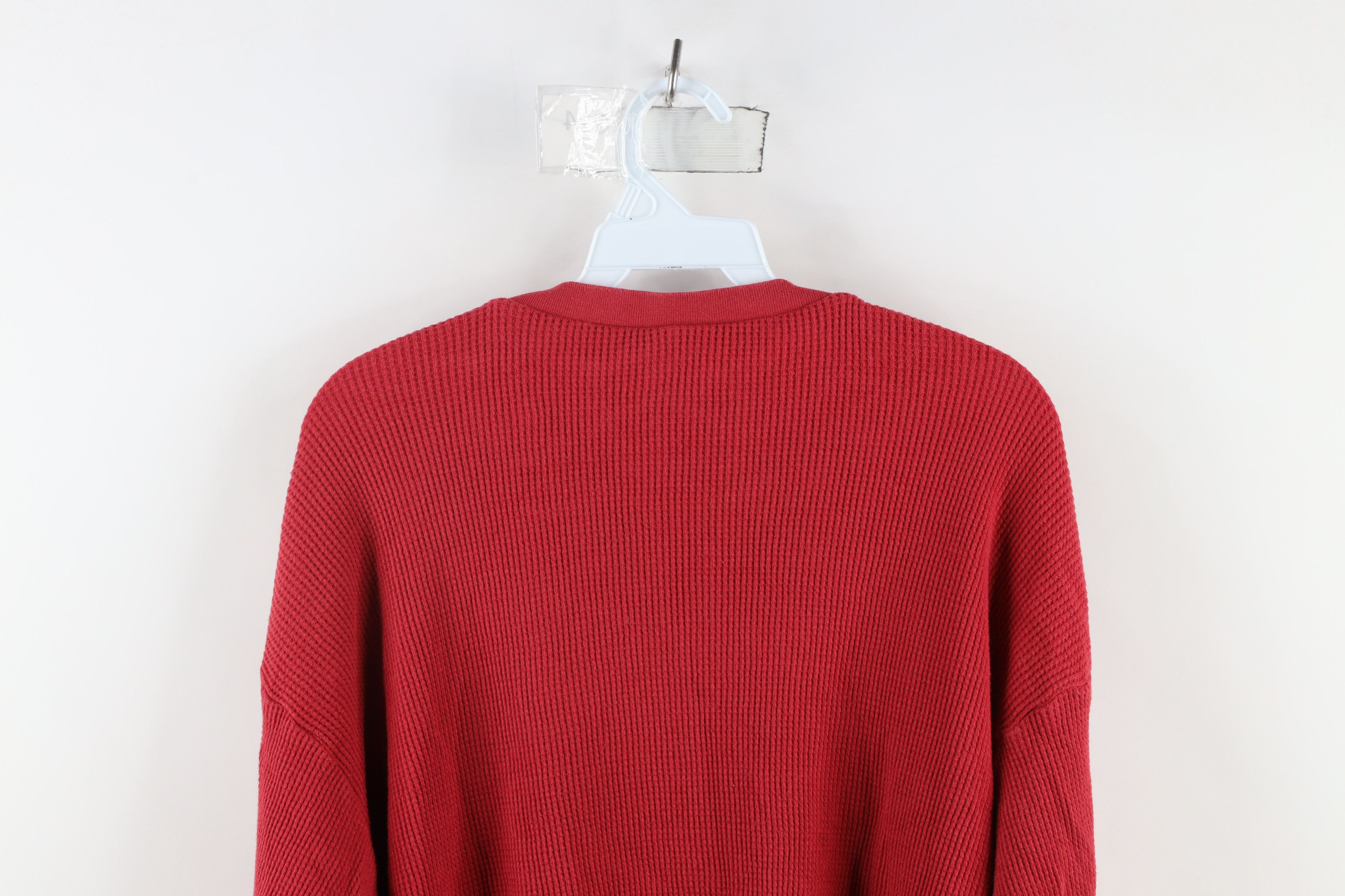 Vintage Vintage Out Indiana University Thermal Waffle Knit T-Shirt Size US XL / EU 56 / 4 - 7 Thumbnail
