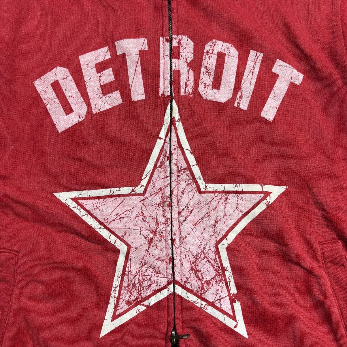 Hysteric Glamour 2000s Jackrose - Detroit Star Zip Hoodie Size US M / EU 48-50 / 2 - 6 Thumbnail