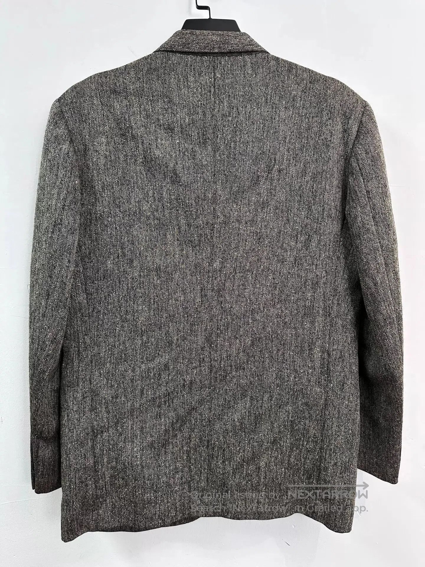 Issey Miyake Gray Herringbone Pattern Blazer - Size M. Size US M / EU 48-50 / 2 - 5 Thumbnail
