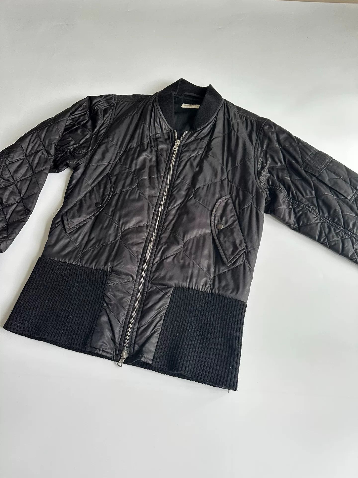 Dries Van Noten Dries Van Noten Bomber Jacket with Long Hem Size US S / EU 44-46 / 1 - 1 Thumbnail