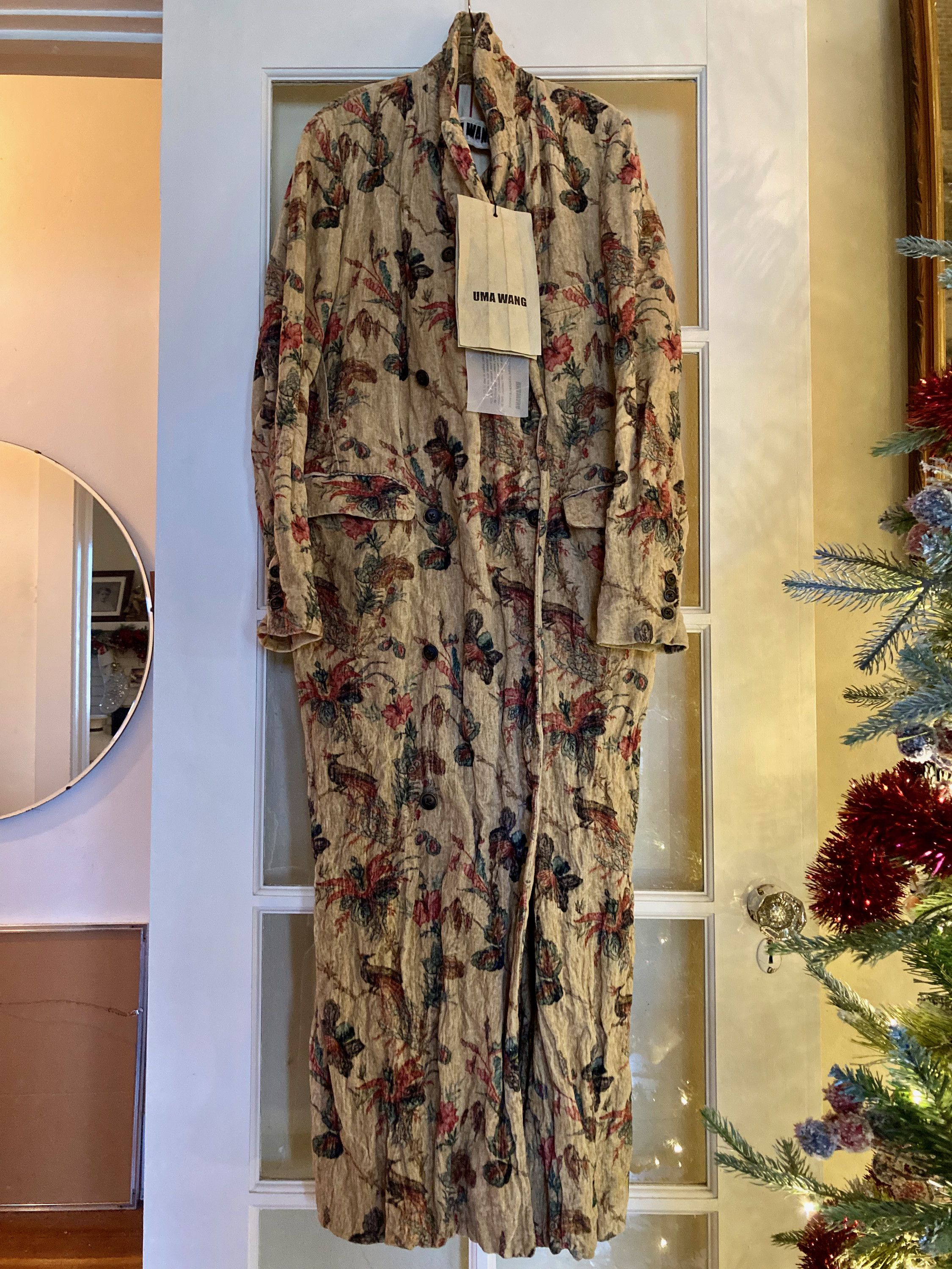 Uma Wang Cintola Velvet Coat Size M / US 6-8 / IT 42-44 - 1 Thumbnail