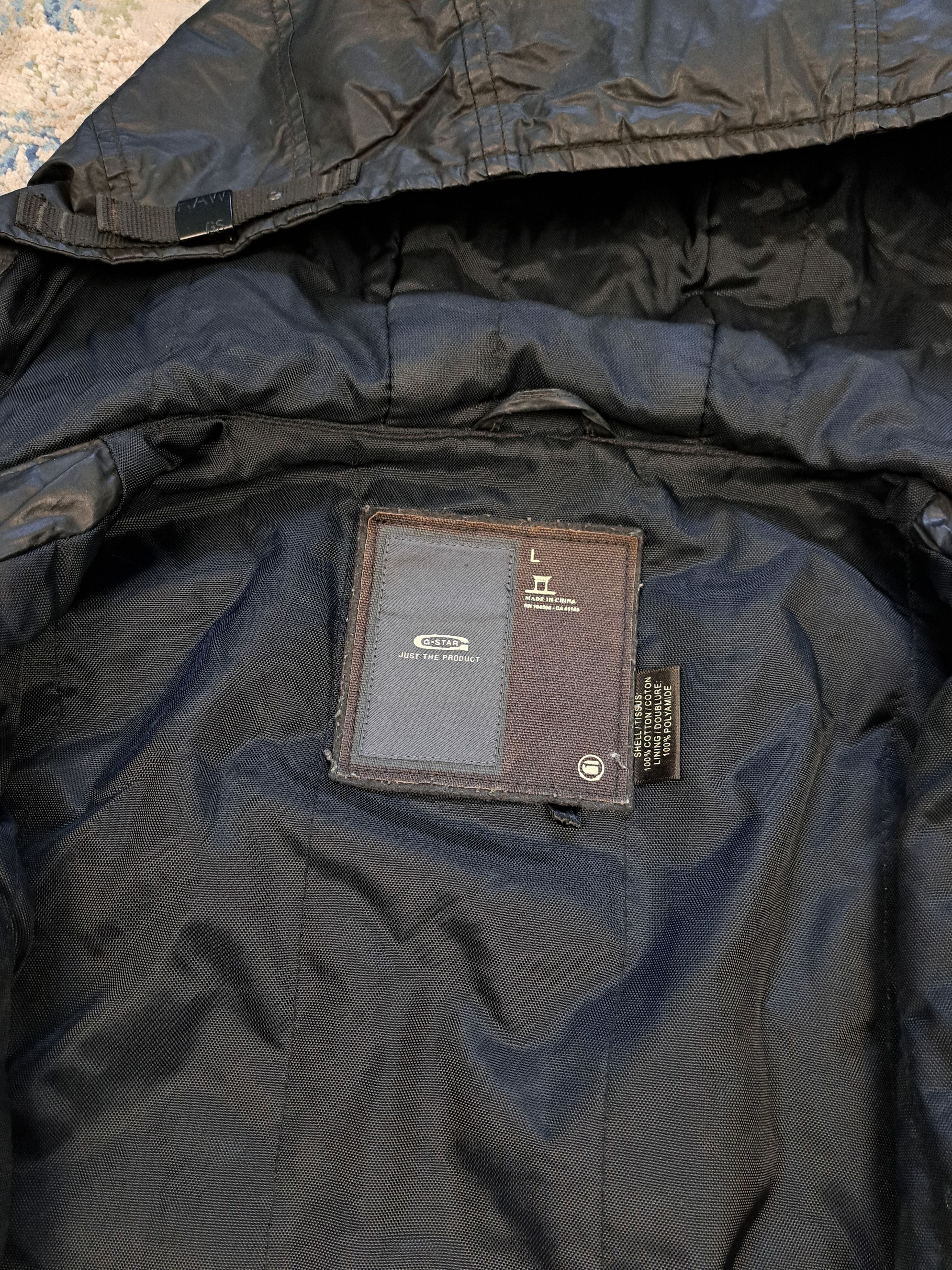 G-Star Avant Garde G Star Raw Waxed Ninja Jacket Parachute Size US L / EU 52-54 / 3 - 8 Thumbnail