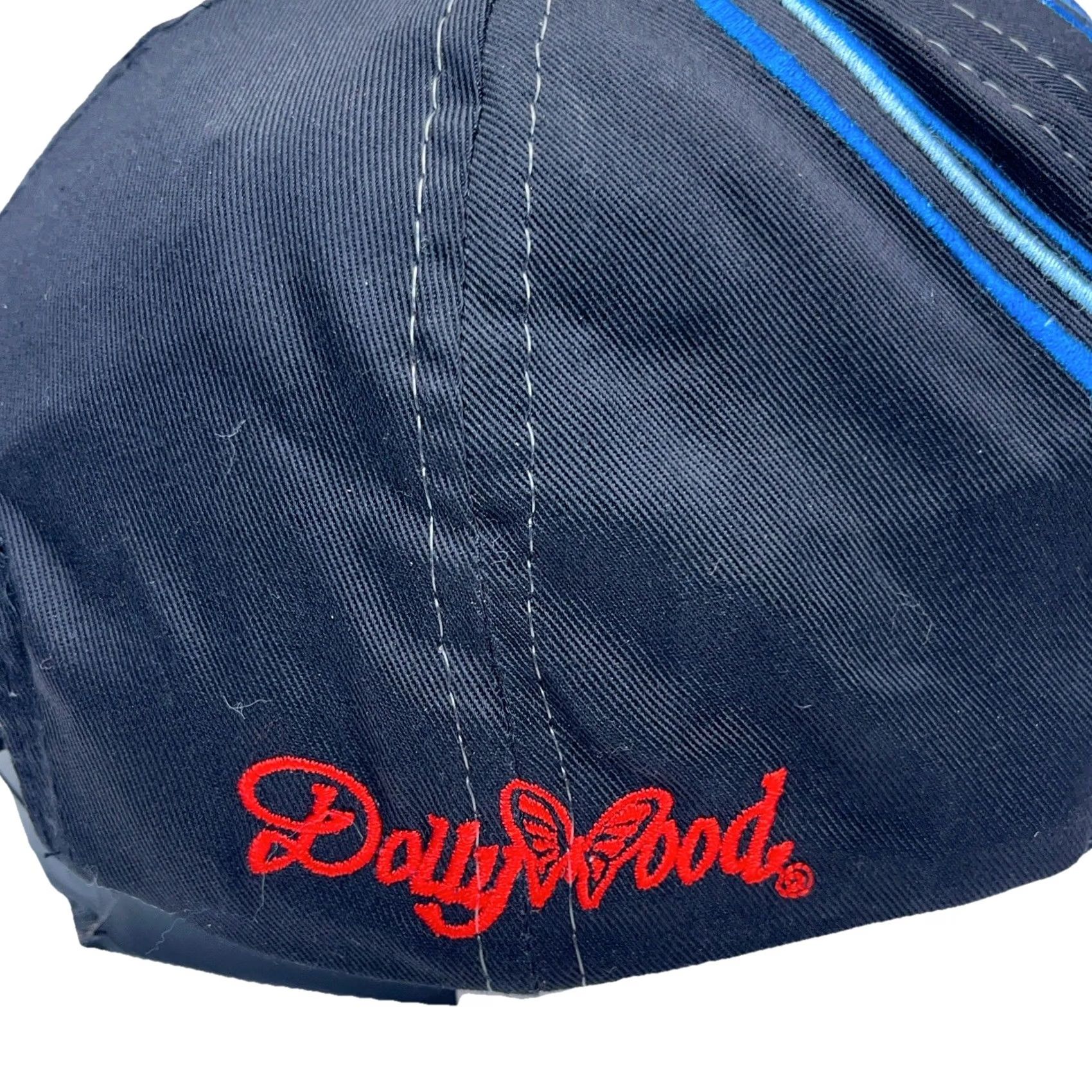 Gloverall VINTAGE Dollywood Snapback Hat Cap Big Logo 90s Y2K All Over Daredevil Falls Black Mens Size ONE SIZE - 6 Thumbnail