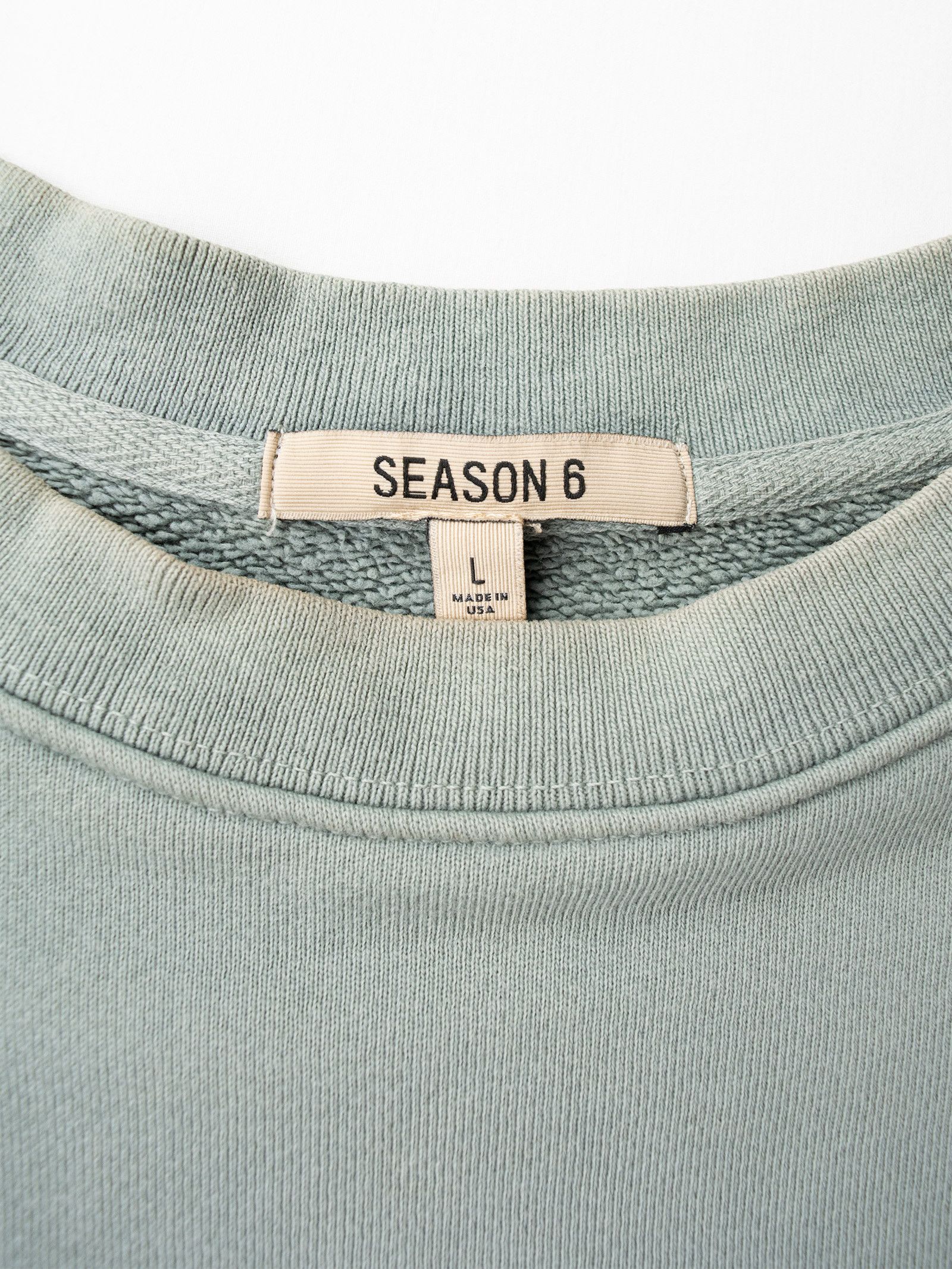 Yeezy YEEZY Season 6 (2018) - Glacier crewneck - size L Size US L / EU 52-54 / 3 - 6 Thumbnail