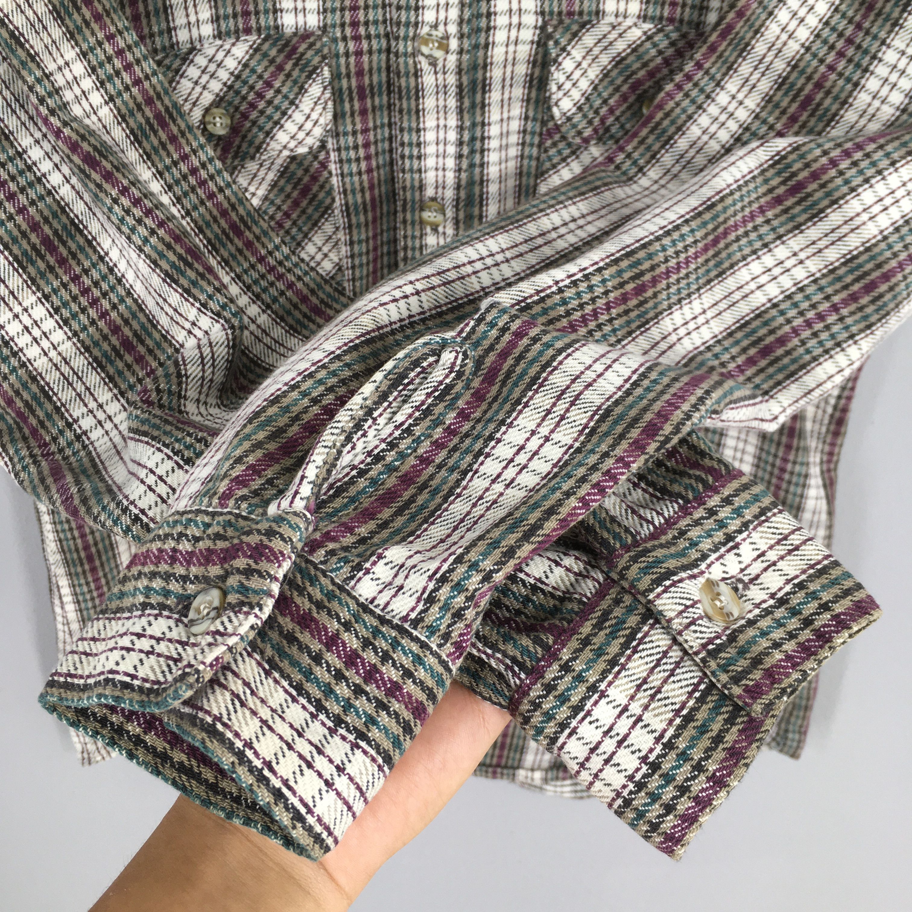 FiveBrother Vintage 80's Five Brother Flannel Shirt Medium Size US M / EU 48-50 / 2 - 4 Thumbnail