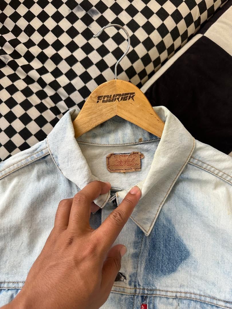 Levi's × Levi's Vintage Clothing × Vintage VINTAGE LEVIS ACID WASH BLUE DENIM Size US M / EU 48-50 / 2 - 2 Thumbnail