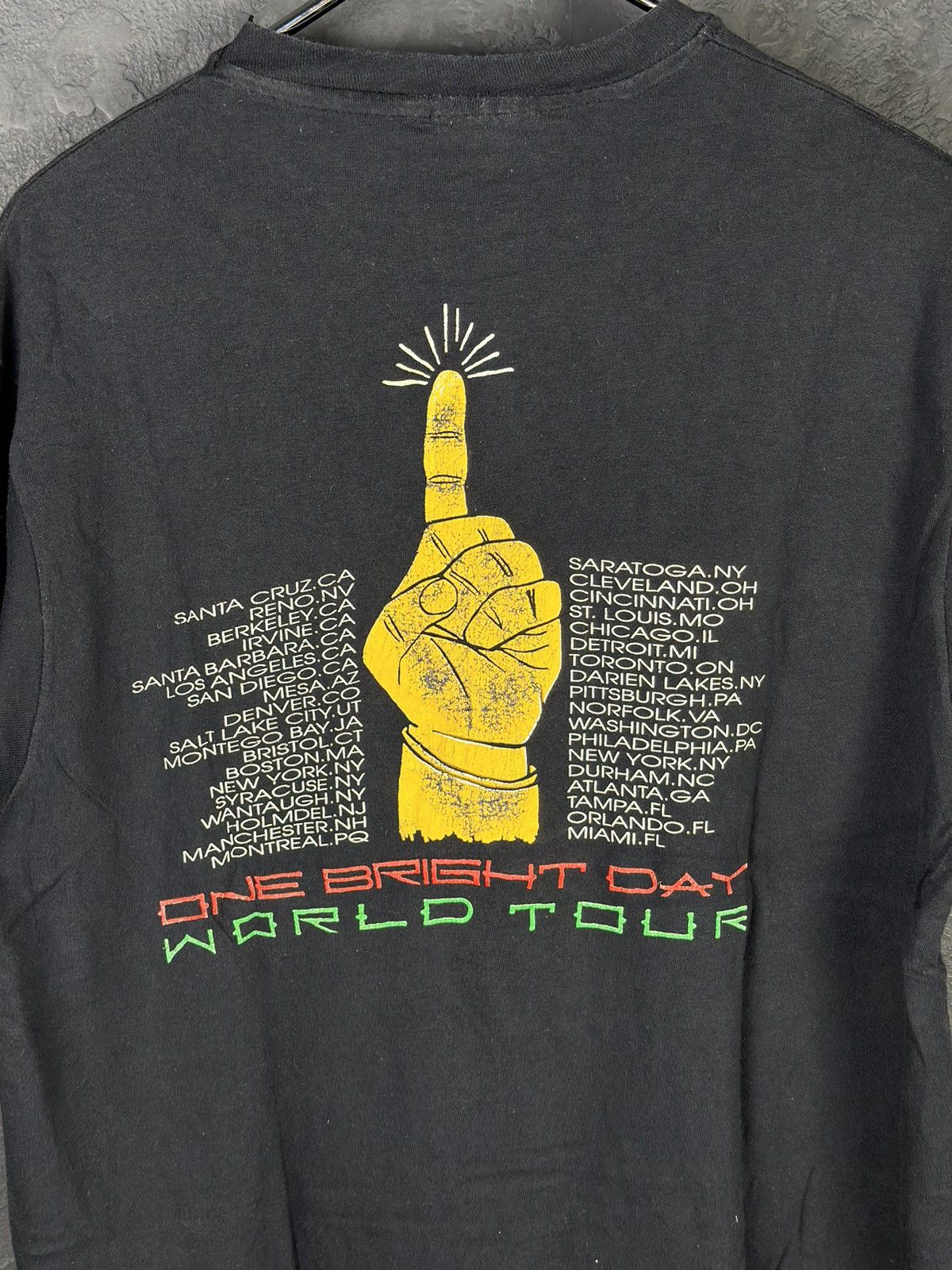 Band Tees × Bob Marley Vintage 80s Ziggy Marley One Brig ht Day World Tour t-shirt Size US XL / EU 56 / 4 - 5 Thumbnail