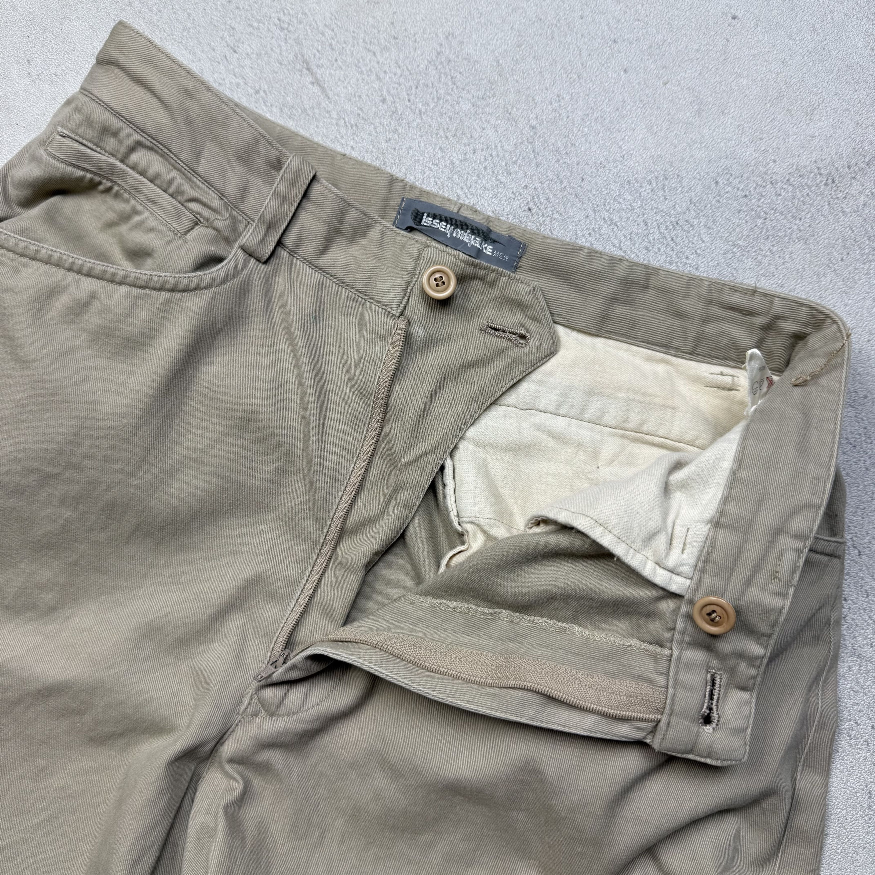 Issey Miyake Vintage Issey Miyake Beige Pants Size US 28 / EU 44 - 6 Thumbnail